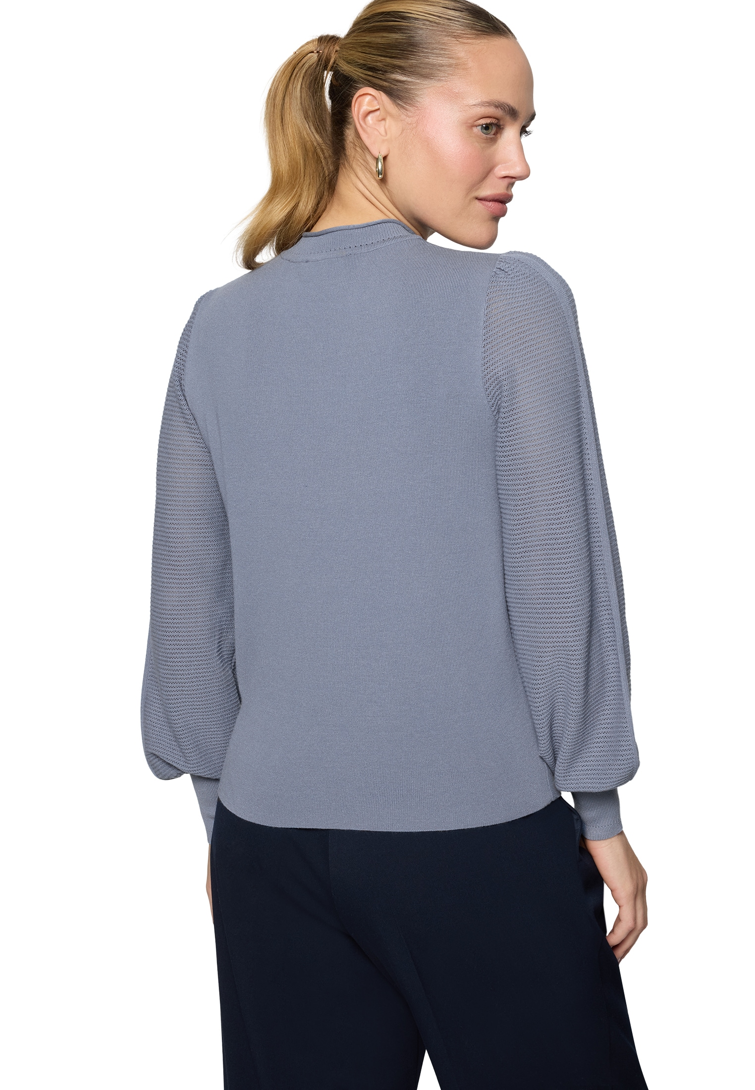 Zero Strickpullover »Damen mit hohem Kragen« 1 tlg. Plain/ohne Details