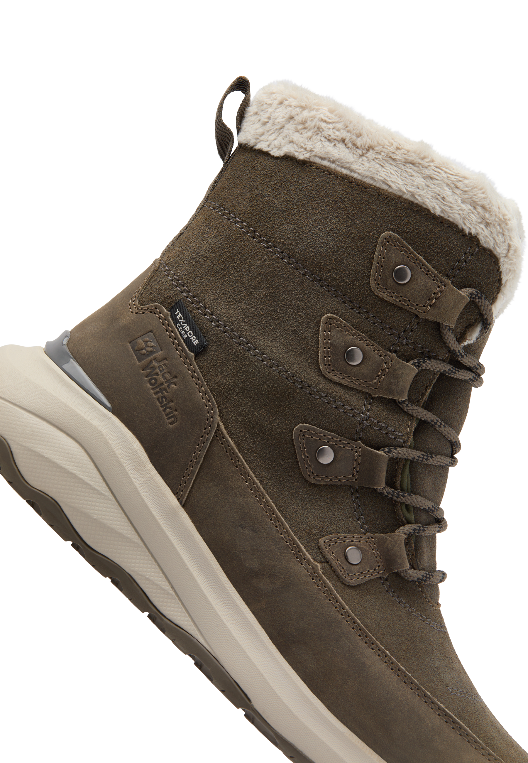 Jack Wolfskin Winterboots »DROMOVENTURE TEX HIGH W«, Snowboots, Winterstiefel, Winterschuhe, wasserdicht & gefüttert