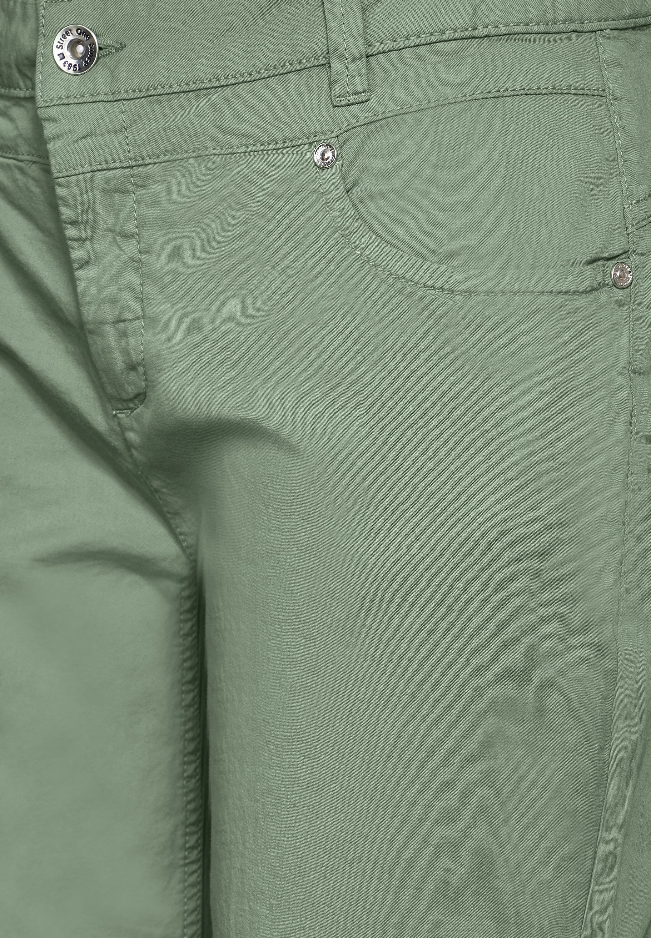STREET ONE Stoffhose, Middle Waist