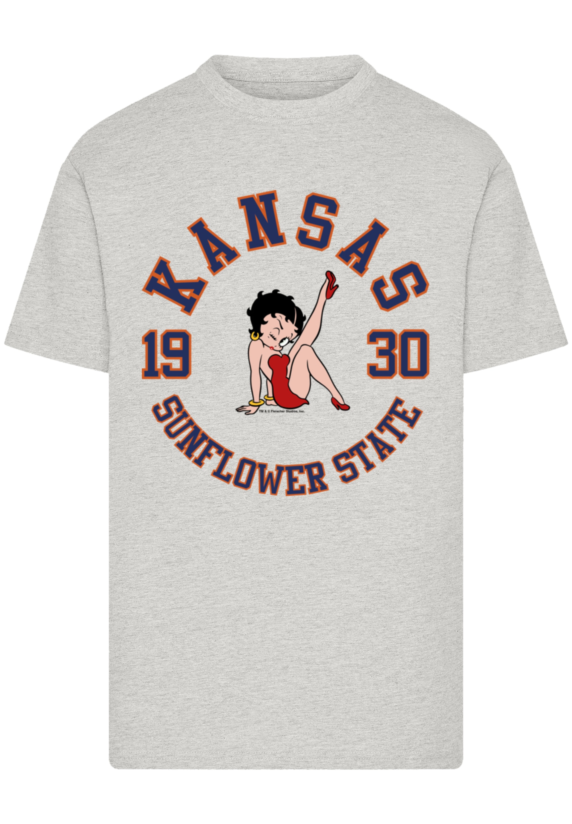 F4NT4STIC T-Shirt »Betty Boop Kansas Sunflower State«, Premium Qualität