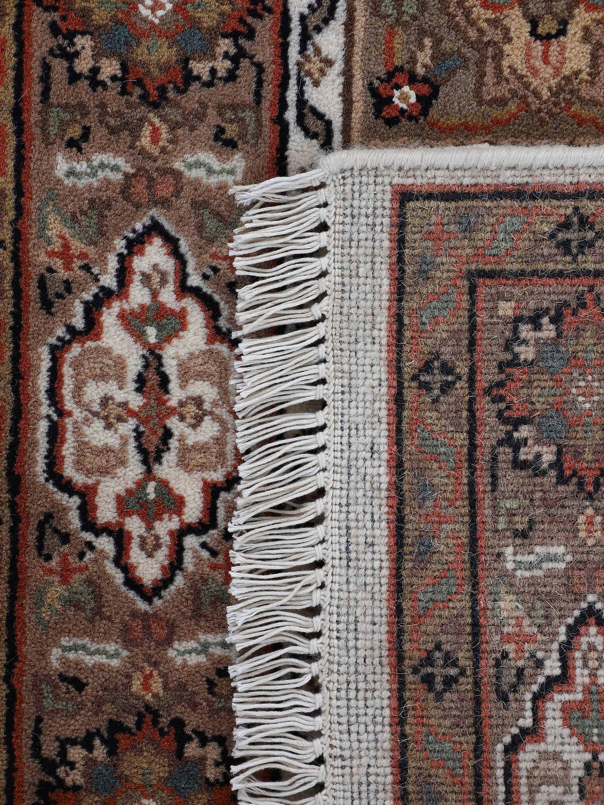 Woven Arts Orientteppich »Orientteppich Bakhtiar«, rechteckig, 15 mm Höhe, handgeknüpft, Wohnzimmer, reine Wolle