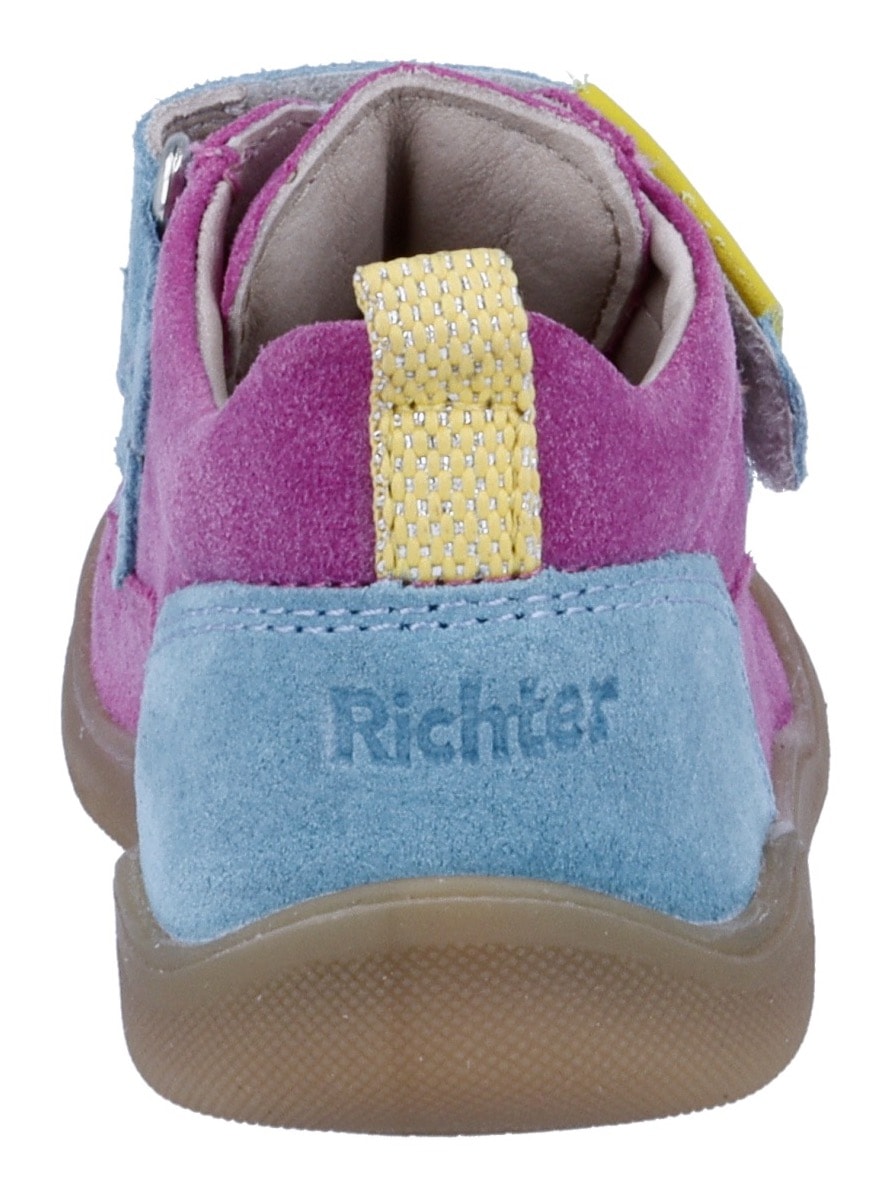 Richter Barfußschuh »Samy«  Kinderschuh im Konstrastlook, Größenschablone zum Download