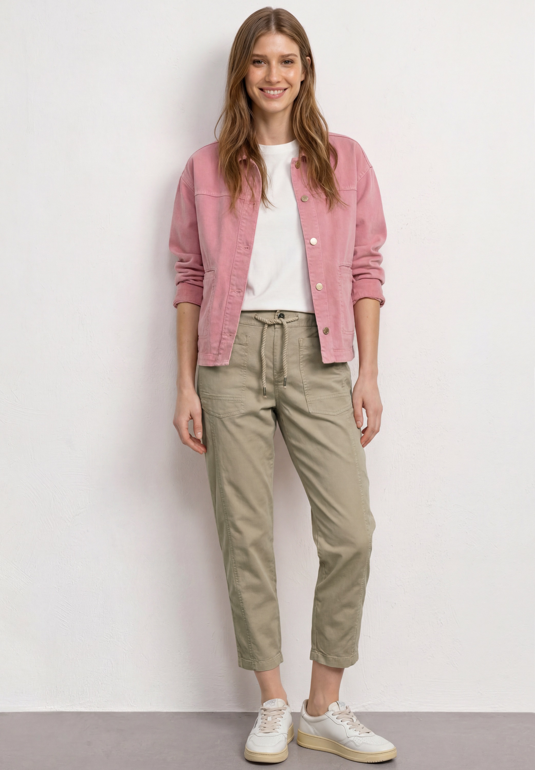 STREET ONE Stoffhose  aus Baumwolle mit Stretchanteil