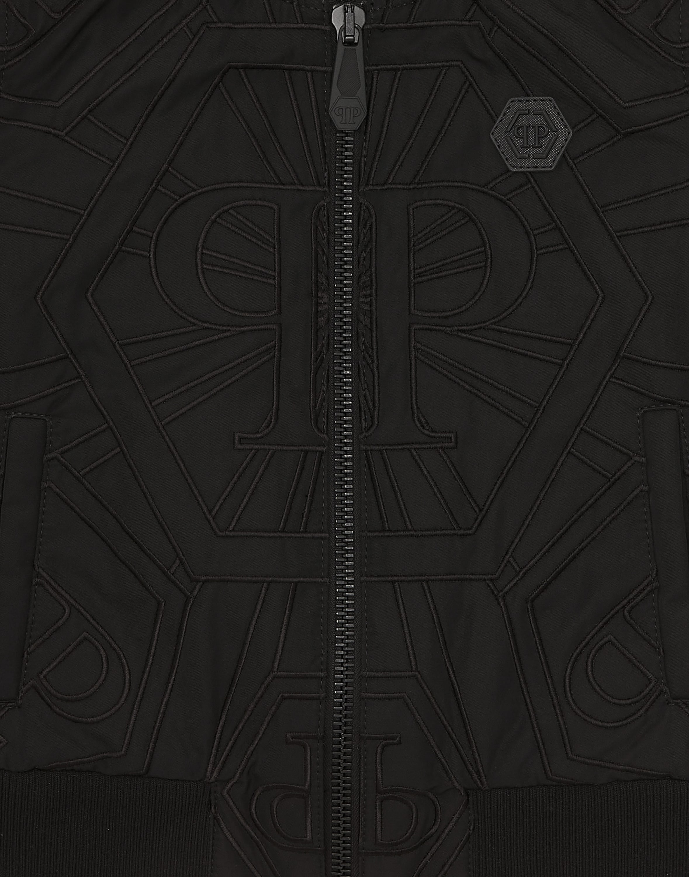 PHILIPP PLEIN Lederjacke »Monogram«