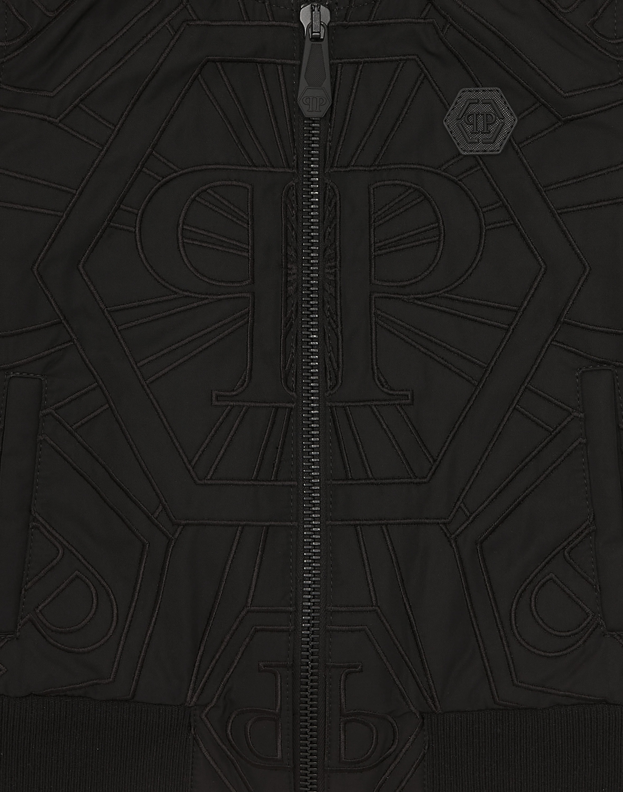 Thumbnail - PHILIPP PLEIN Lederjacke "Monogram"