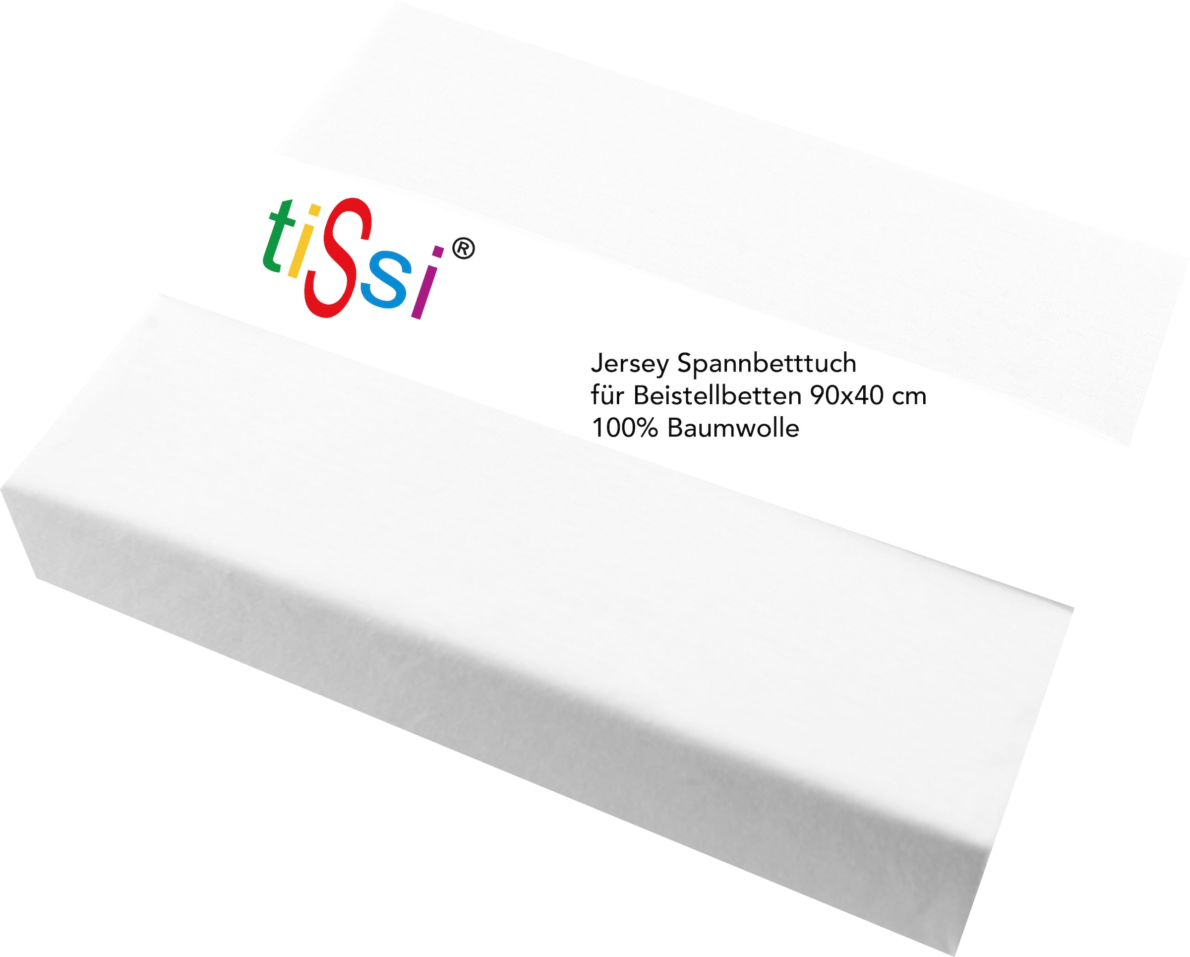 tiSsi® Spannbettlaken »Jersey Sophie«, (1 St.), für Babybetten