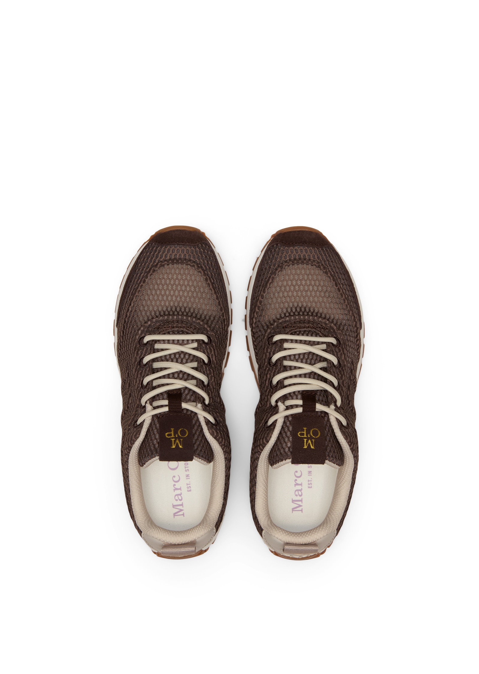Marc O'Polo Bella Sneaker Burnt Coffee/Grey Silk 39 6
