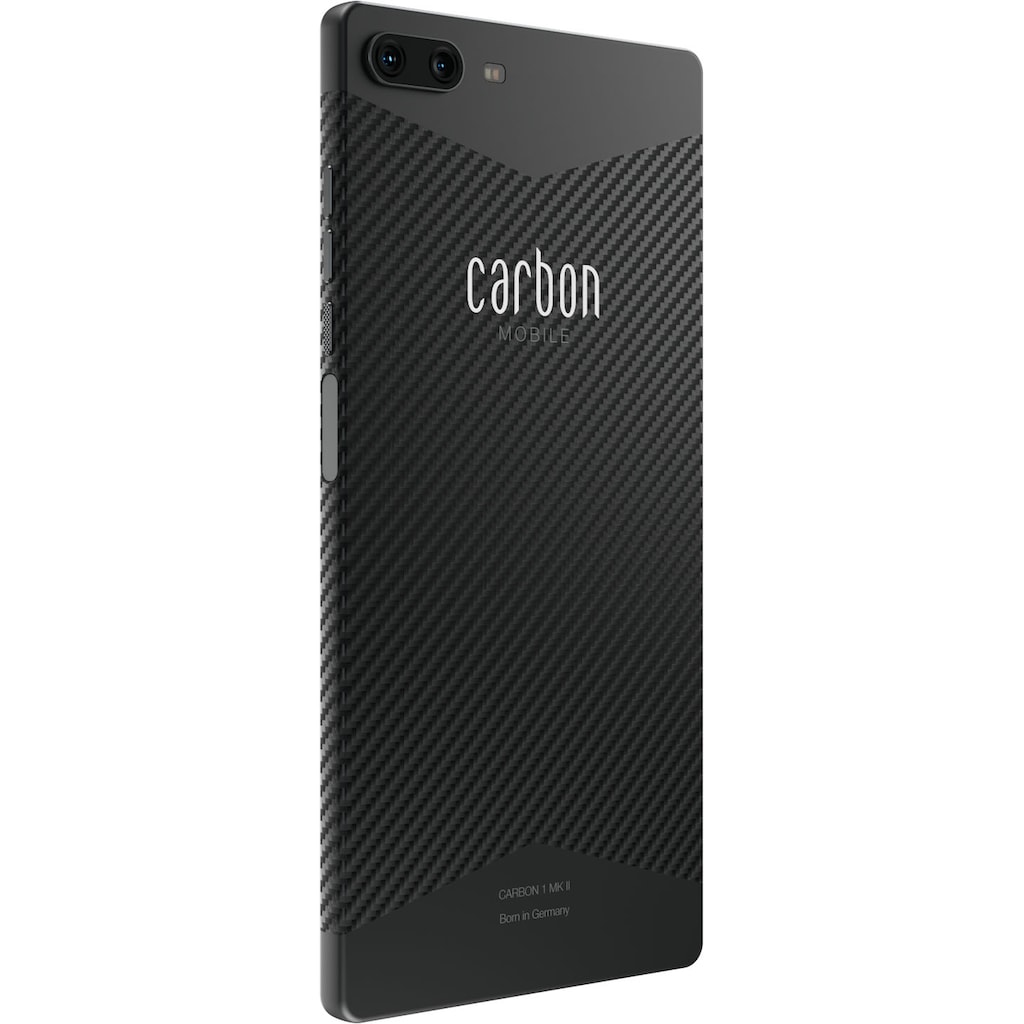 Carbon Mobile Smartphone »Carbon 1 MK II«, schwarz, 15,3 cm/6,01 Zoll, 256 GB Speicherplatz, 16 MP Kamera