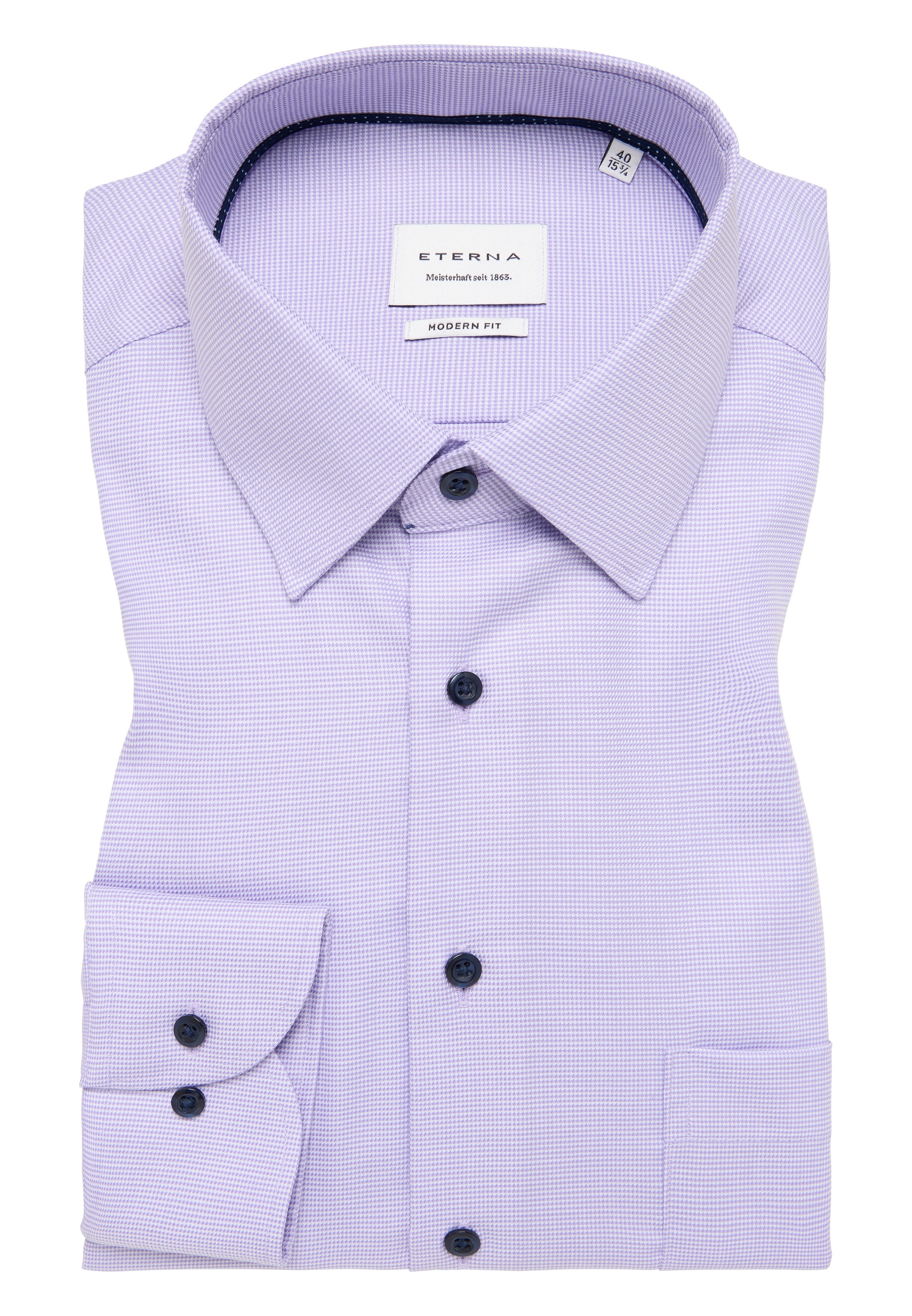 Eterna Langarmhemd »MODERN FIT«, NON IRON (bügelfrei)