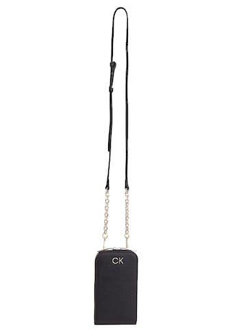 Calvin Klein Handytasche »RE-LOCK PHONE CROSSBODY PBL«, mit Marken-Emblem vorne kaufen