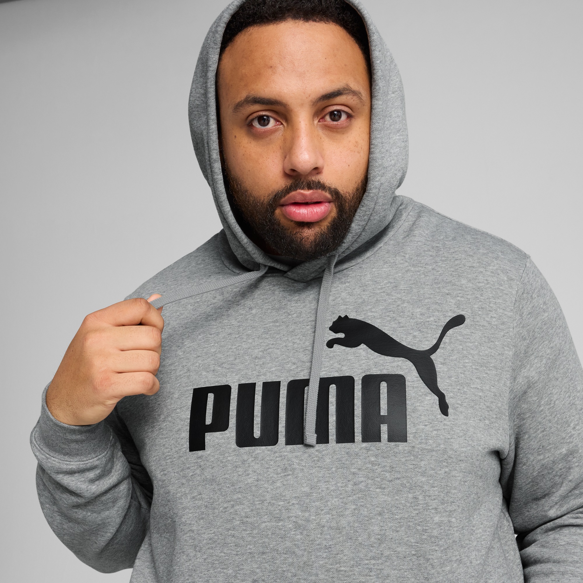 Thumbnail - PUMA Kapuzensweatshirt "ESS NO. 1 LOGO HOODIE FL", reguläre Passform, mit verstellbarer Kapuze, mit Kängurutasche