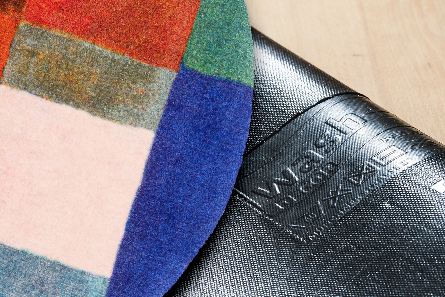 wash+dry by Kleen-Tex Teppich »Mosaique«, rechteckig, 9 mm Höhe