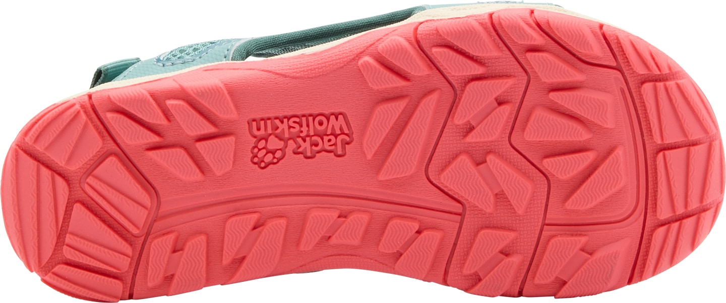 Jack Wolfskin Outdoorsandale »TARACO BEACH SANDAL K«, mit Klettverschluss