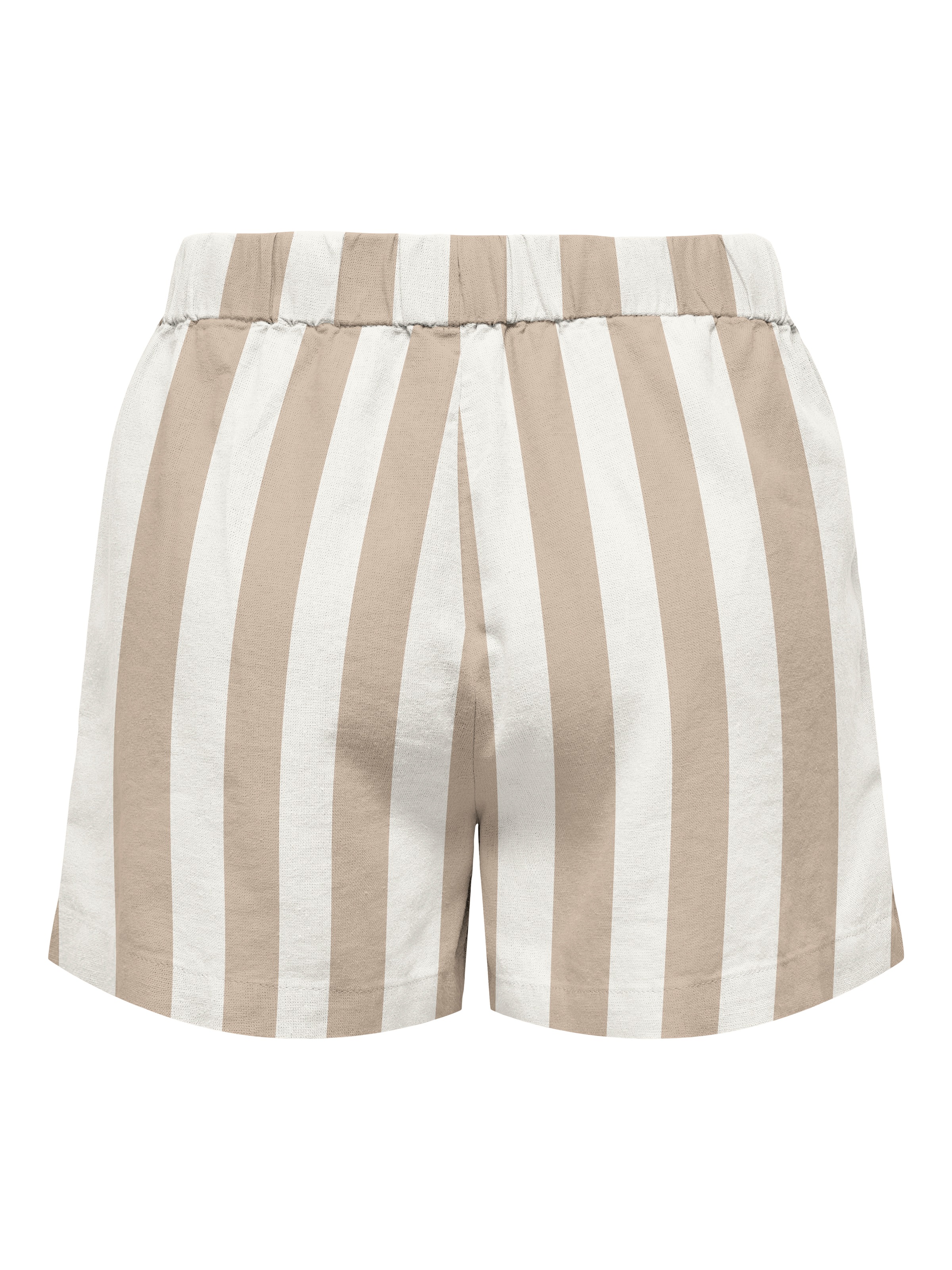 ONLY Shorts "ONLGOA MW LIN BL PULL-UP SHORTS CC PNT" mit Leinen günstig online kaufen