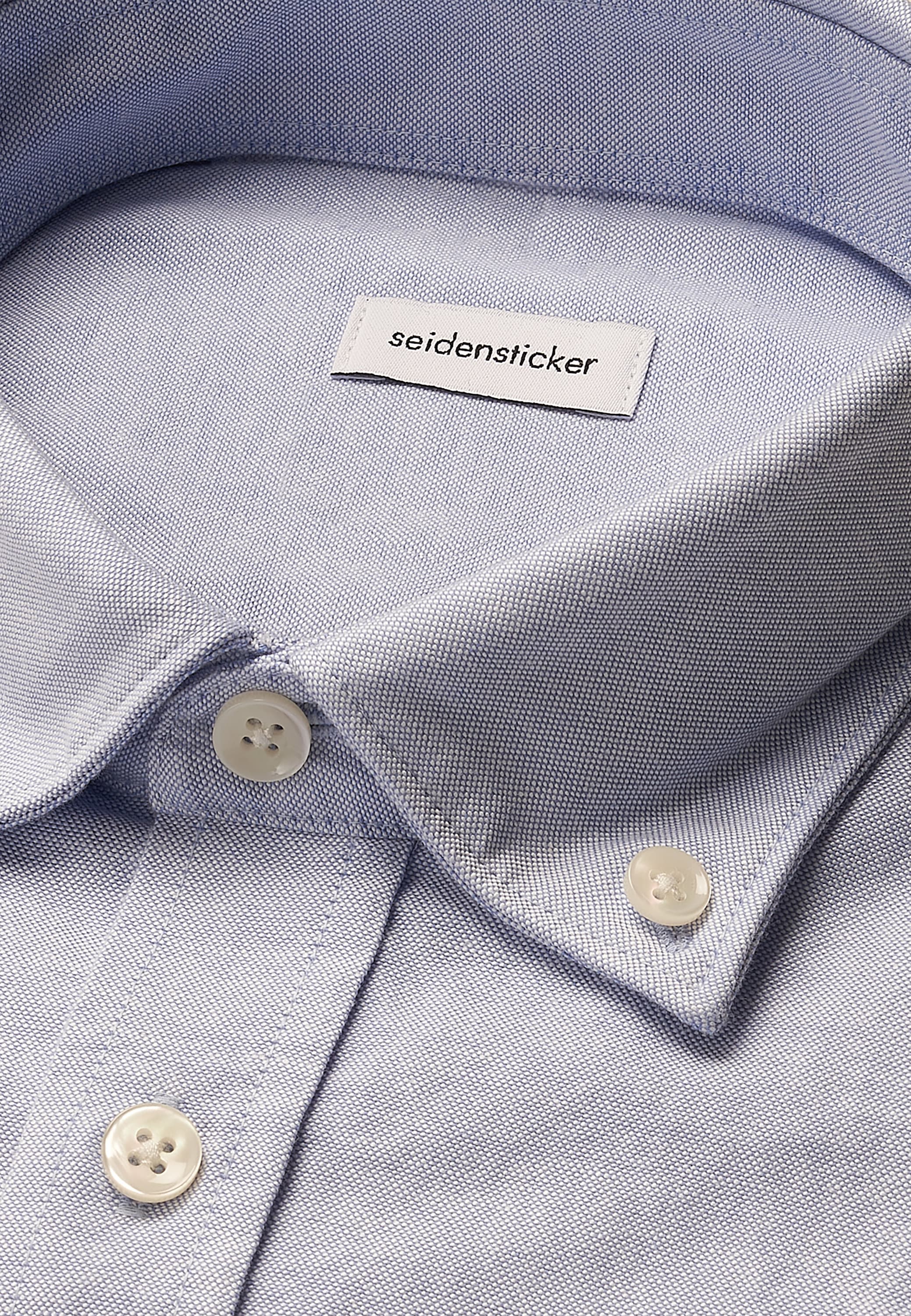 seidensticker Businesshemd, Regular Button-Down-Kragen Uni