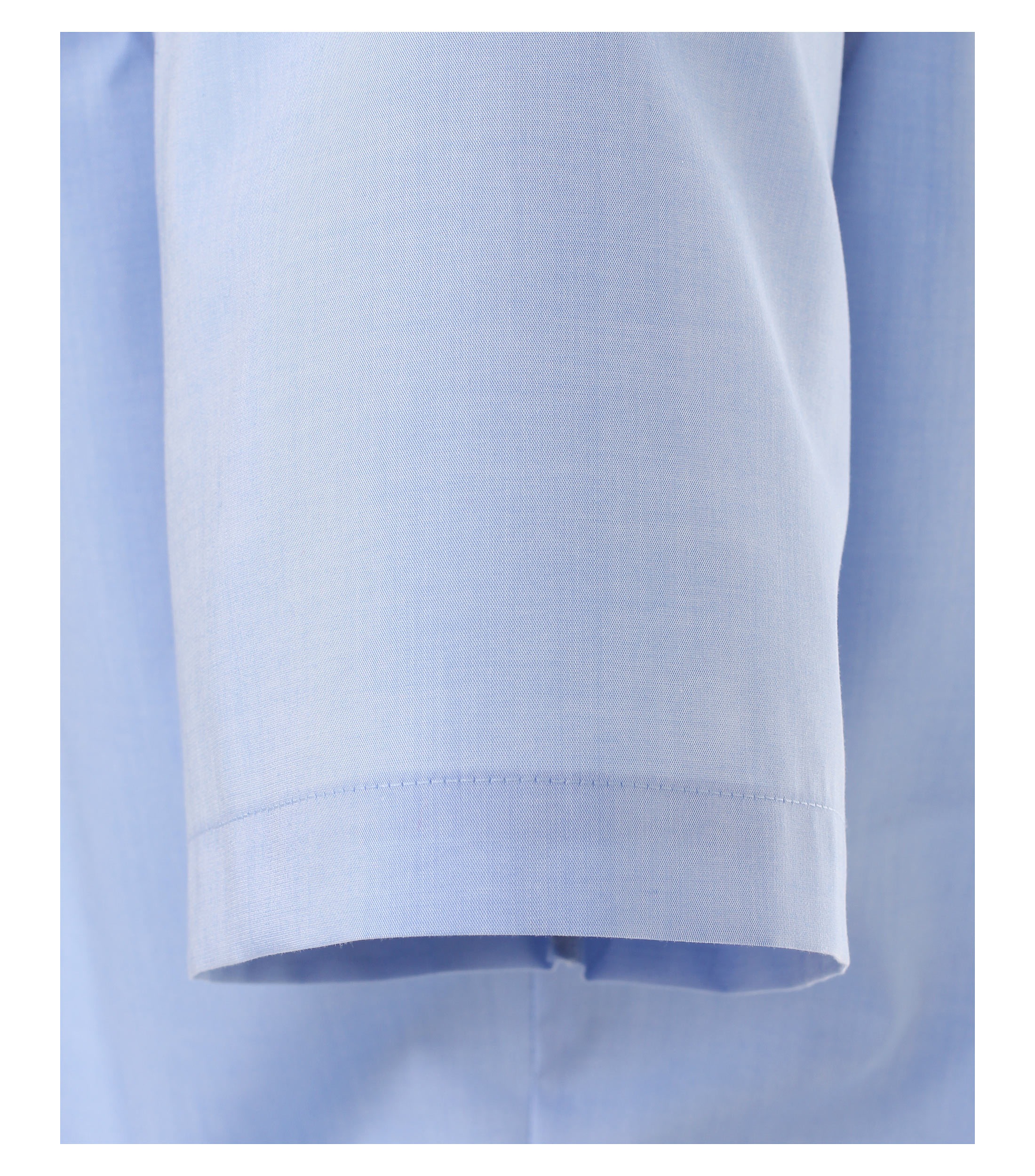CASAMODA Herren Kurzarm Businesshemd Uni Hellblau Gr. 39 6