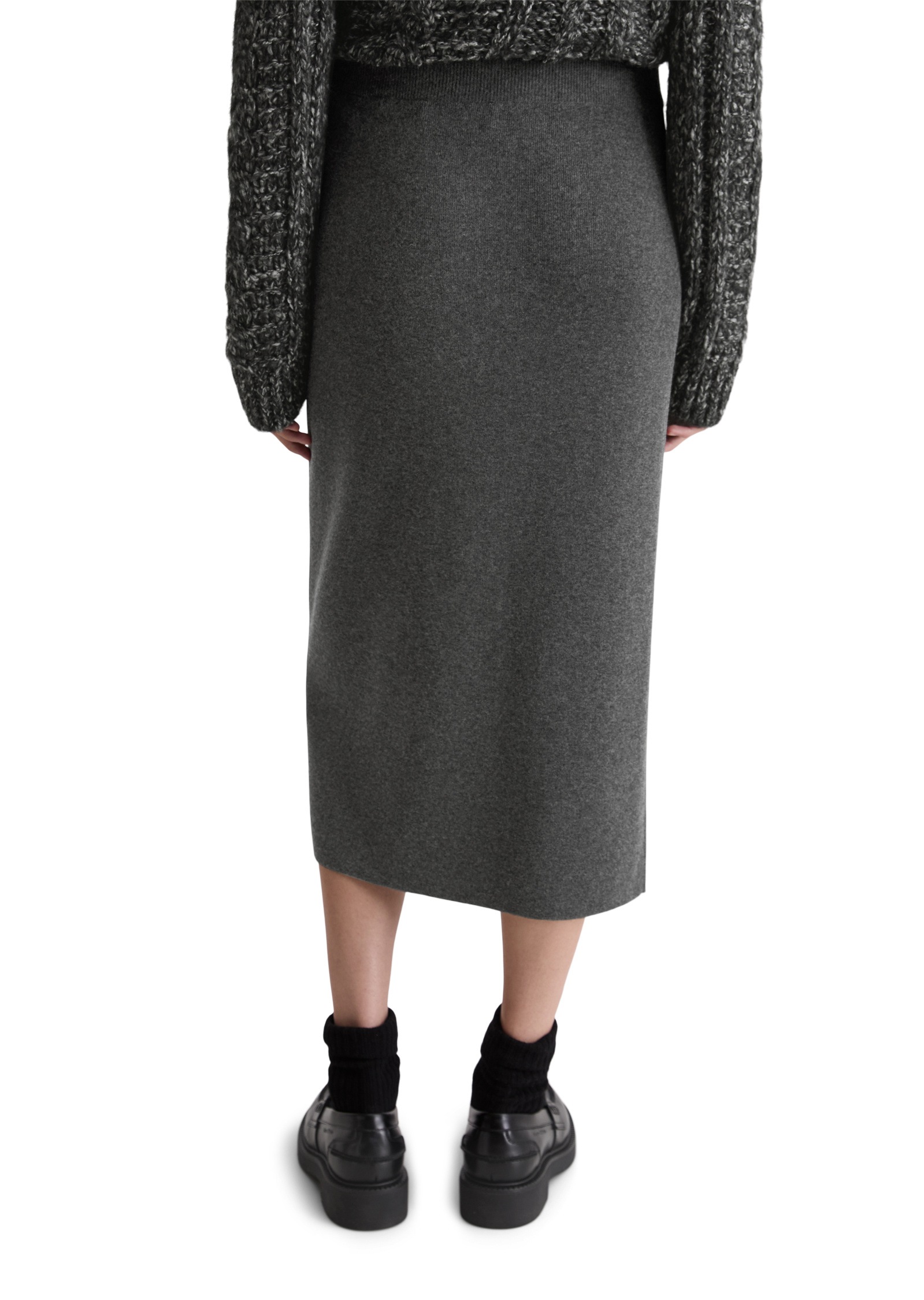 Thumbnail - Marc OPolo Strickrock "aus softem Schurwolle-Mix"