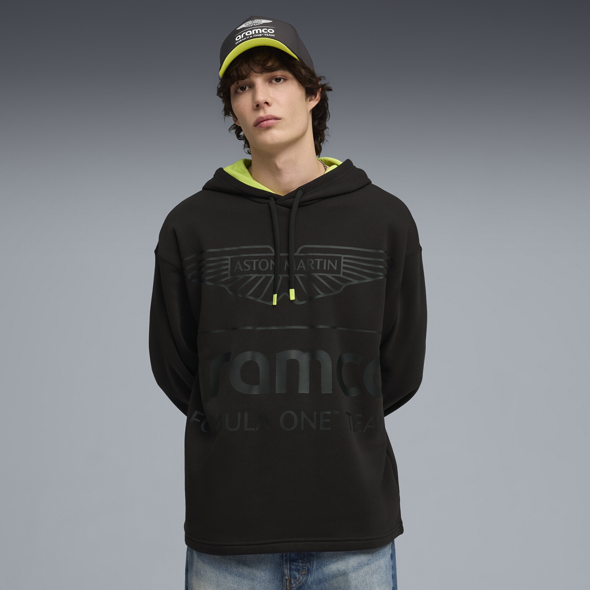 PUMA Hoodie »PUMA x ASTON MARTIN ARAMCO F1® TEAM Relaxed Hoodie Herren«
