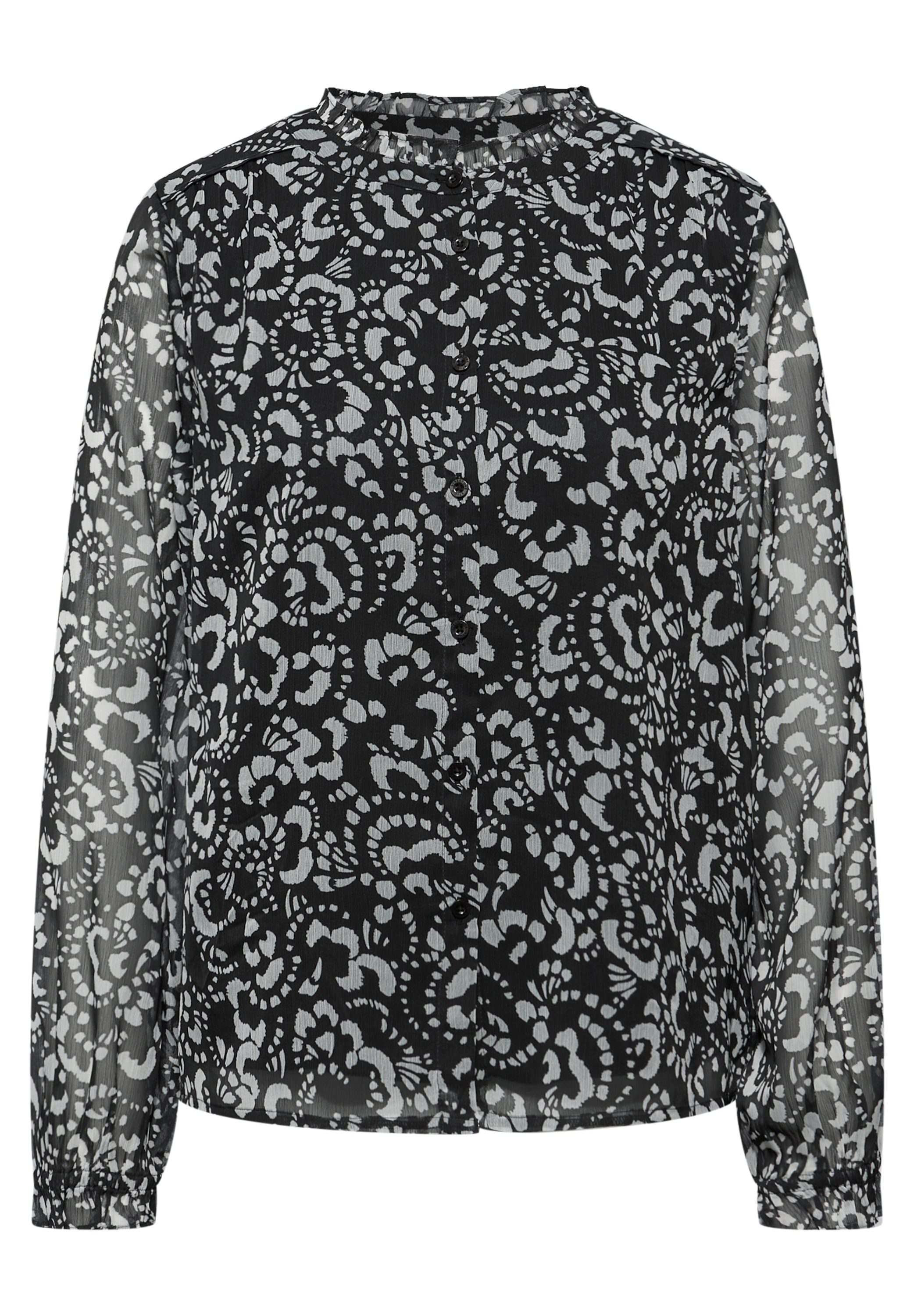 STREET ONE STUDIO Langarmbluse mit grafischem Muster