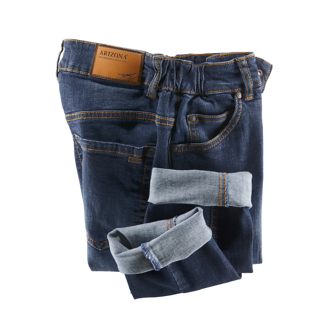 Arizona Slim-fit-Jeans »Bund mit seitlichem Gummizugeinsatz«