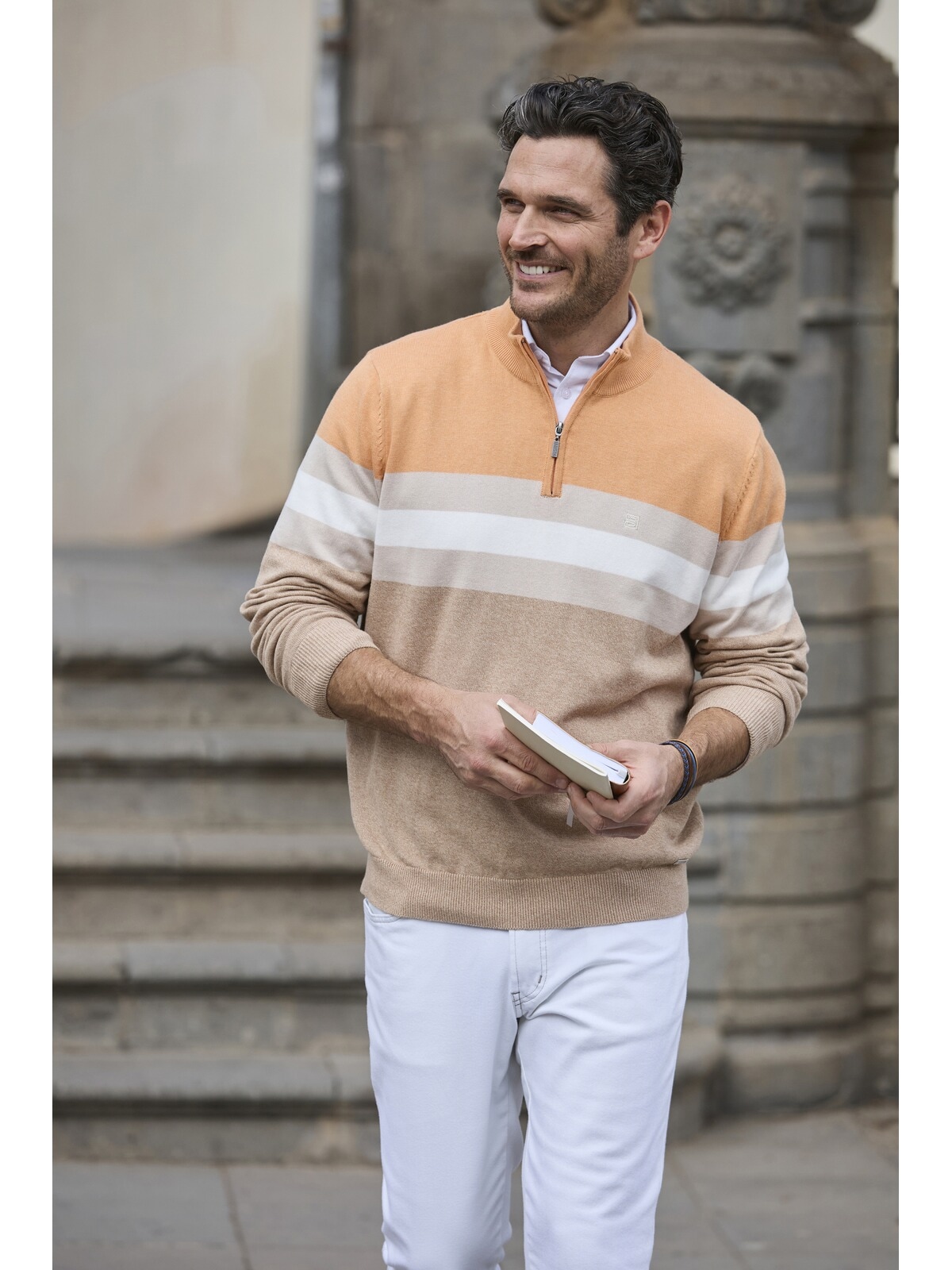 Babista Troyer »Pullover CALENZA« 1 Stk. tlg. mit Troyer-Kragen