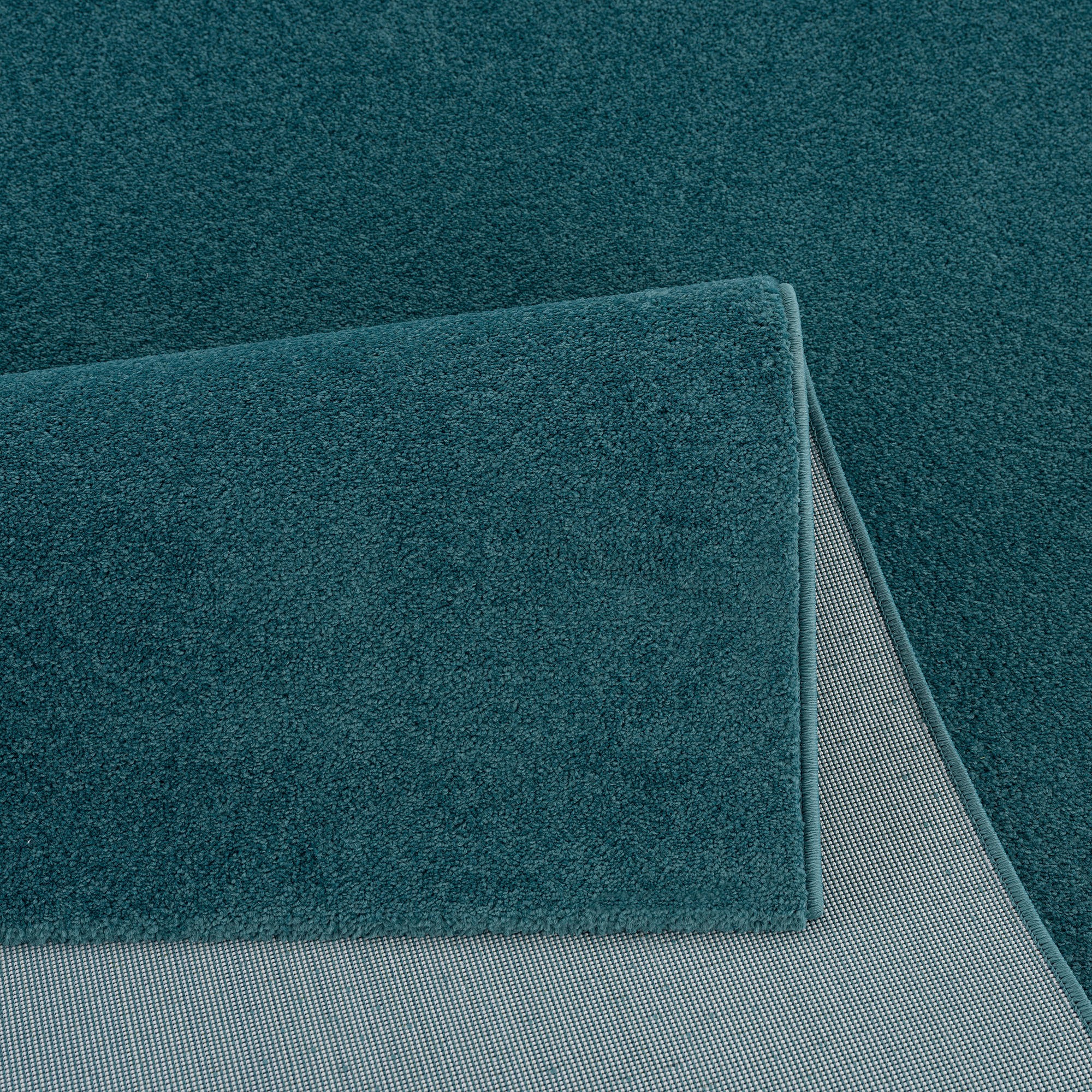 Thumbnail - Sanat Teppich "UNI, auch als Läufer- und Rundgrößen erhältlich" rechteckig 13 mm Höhe robuster Kurzflorteppich, große Fa...