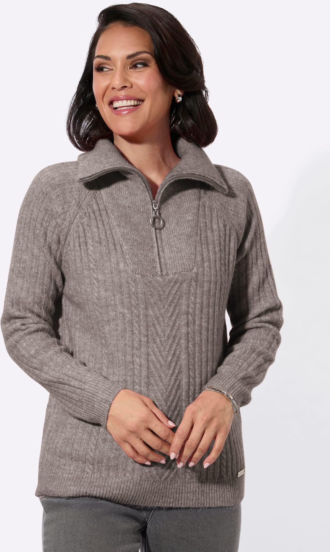 Casual Looks Strickpullover "Troyer"