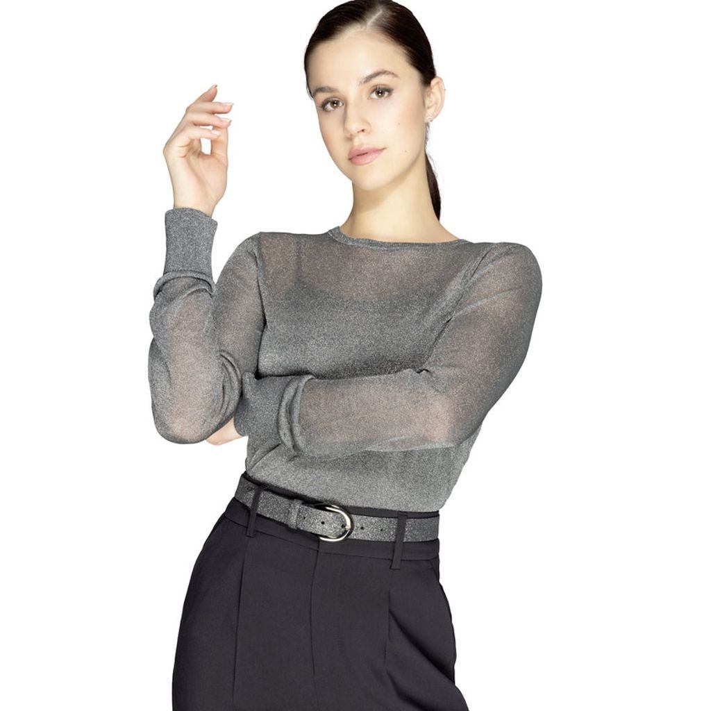 Silbergift Ledergürtel "Ledergürtel mit reflektierenden Glanzpartikeln" günstig online kaufen