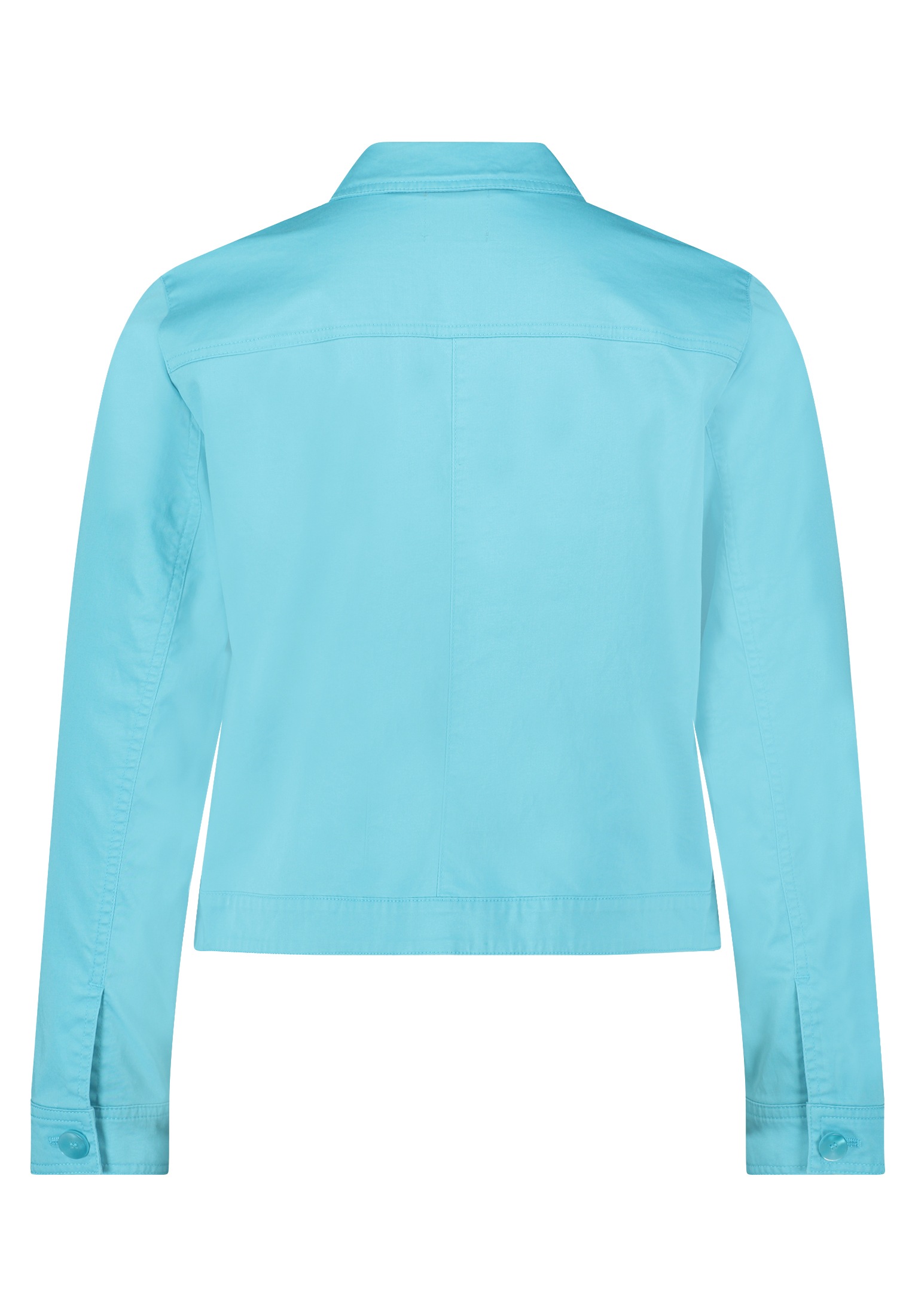 Betty&Co Jackenblazer »Betty & Co Jeansjacke mit Kragen«, Taschen
