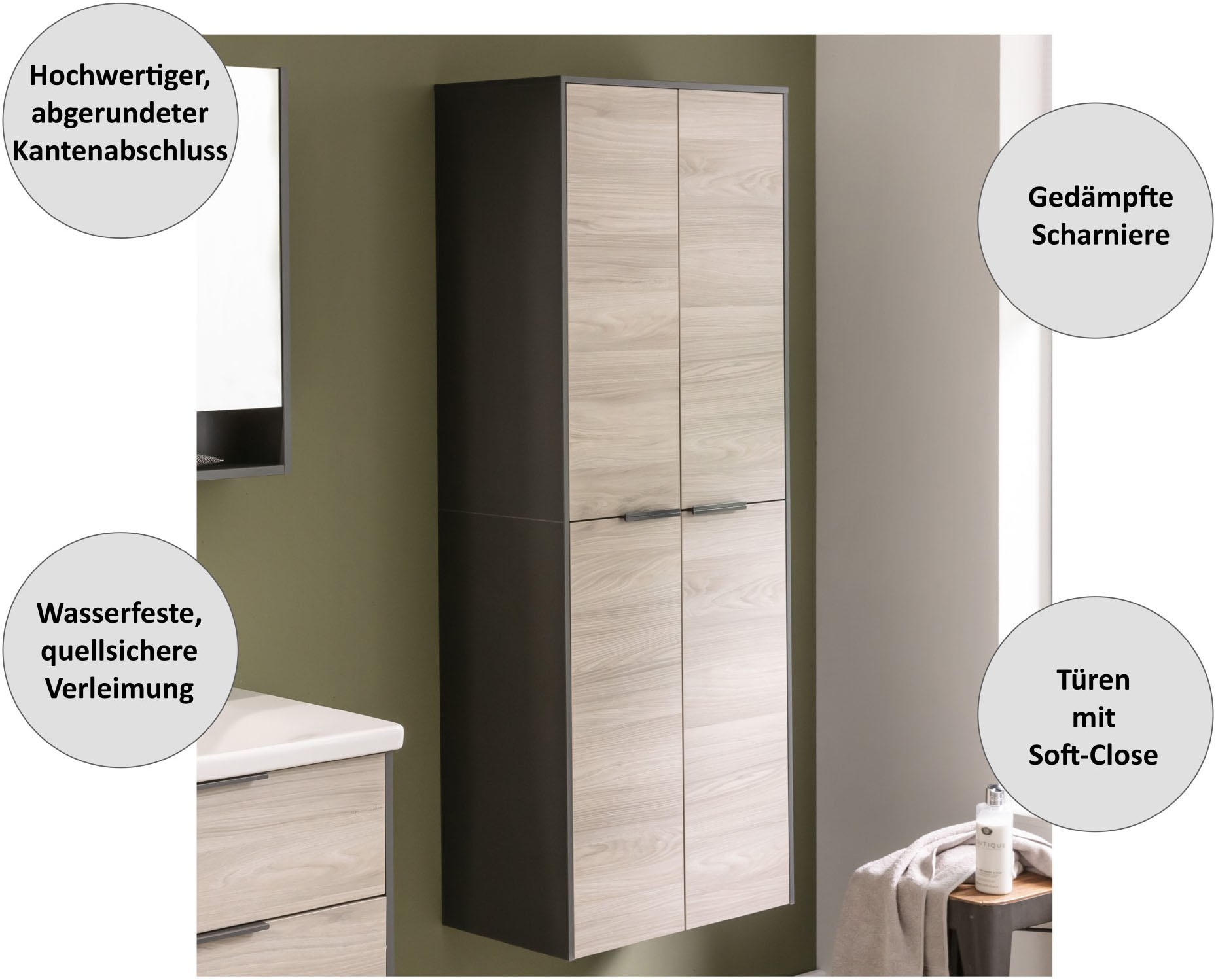 FACKELMANN Hochschrank