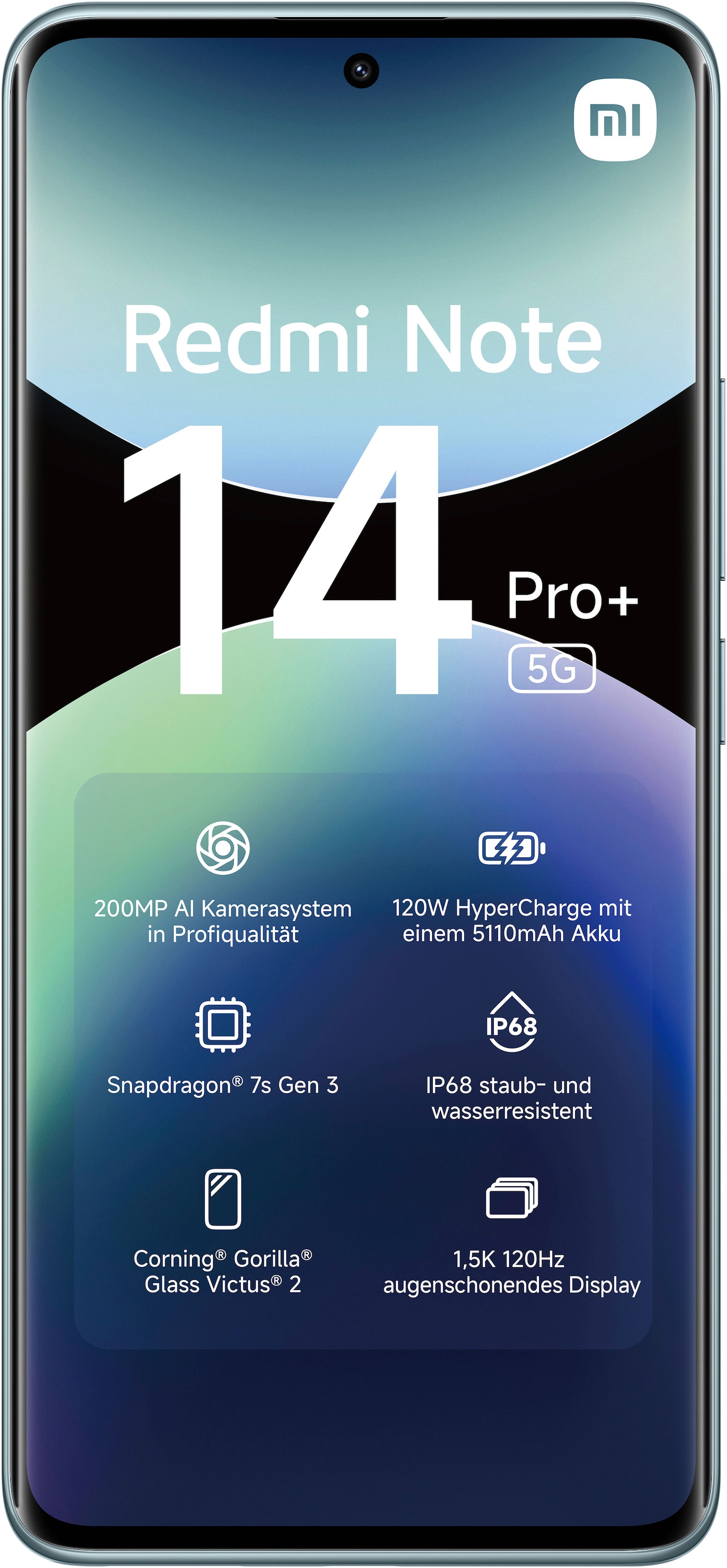 Xiaomi Smartphone »Redmi Note 14 Pro+ 5G«, blau