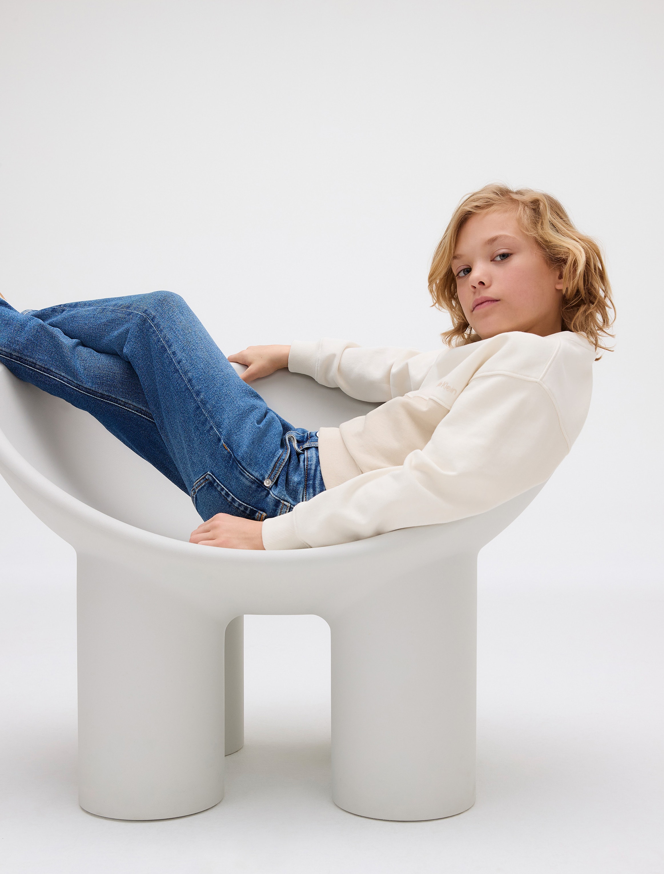 Calvin Klein Jeans Dad-Jeans »DAD AUTHENTIC STONE BLUE«, für Kinder bis 16 Jahre
