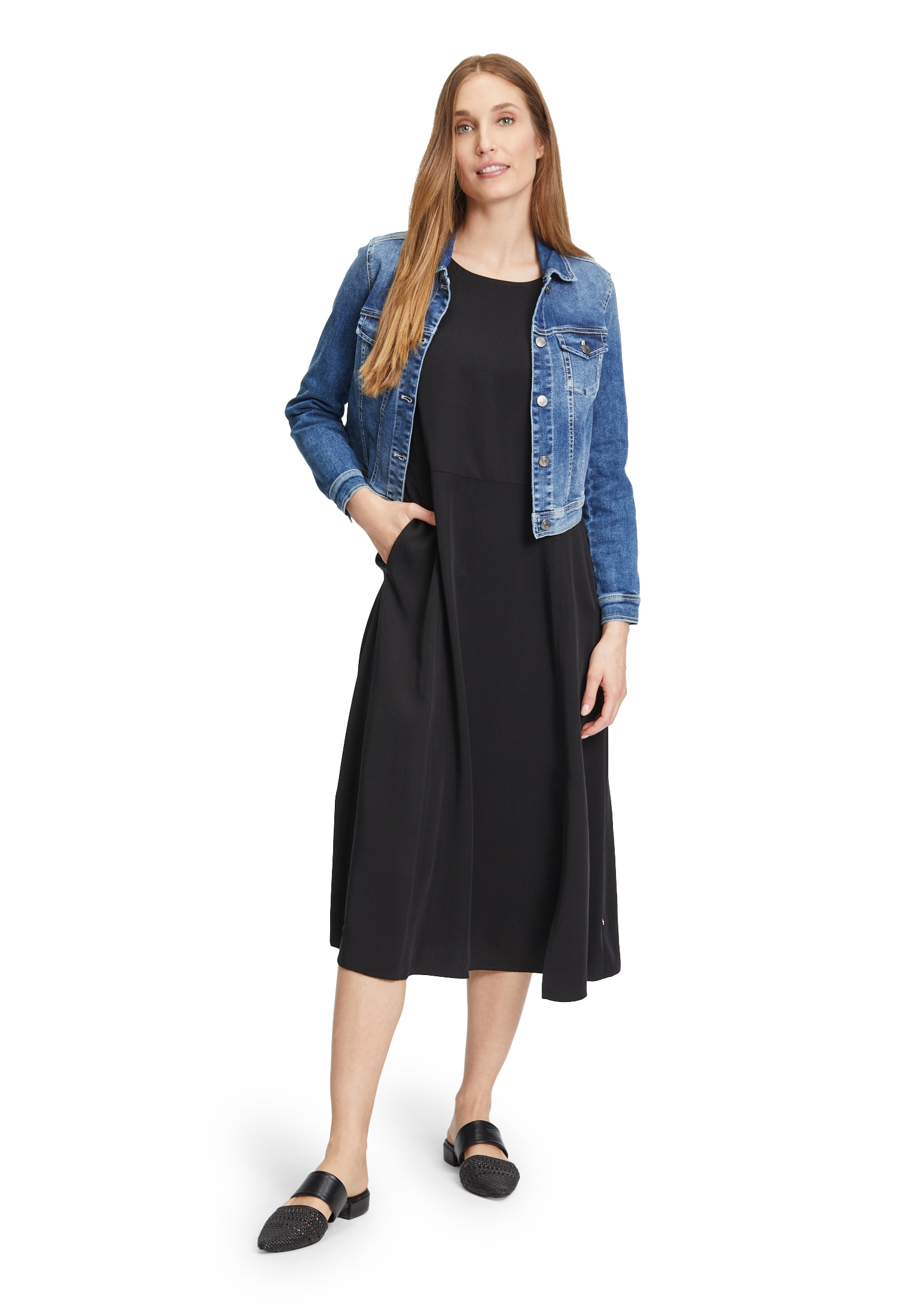 Vera Mont Jeansjacke »Vera Mont Jeansjacke mit Waschung«