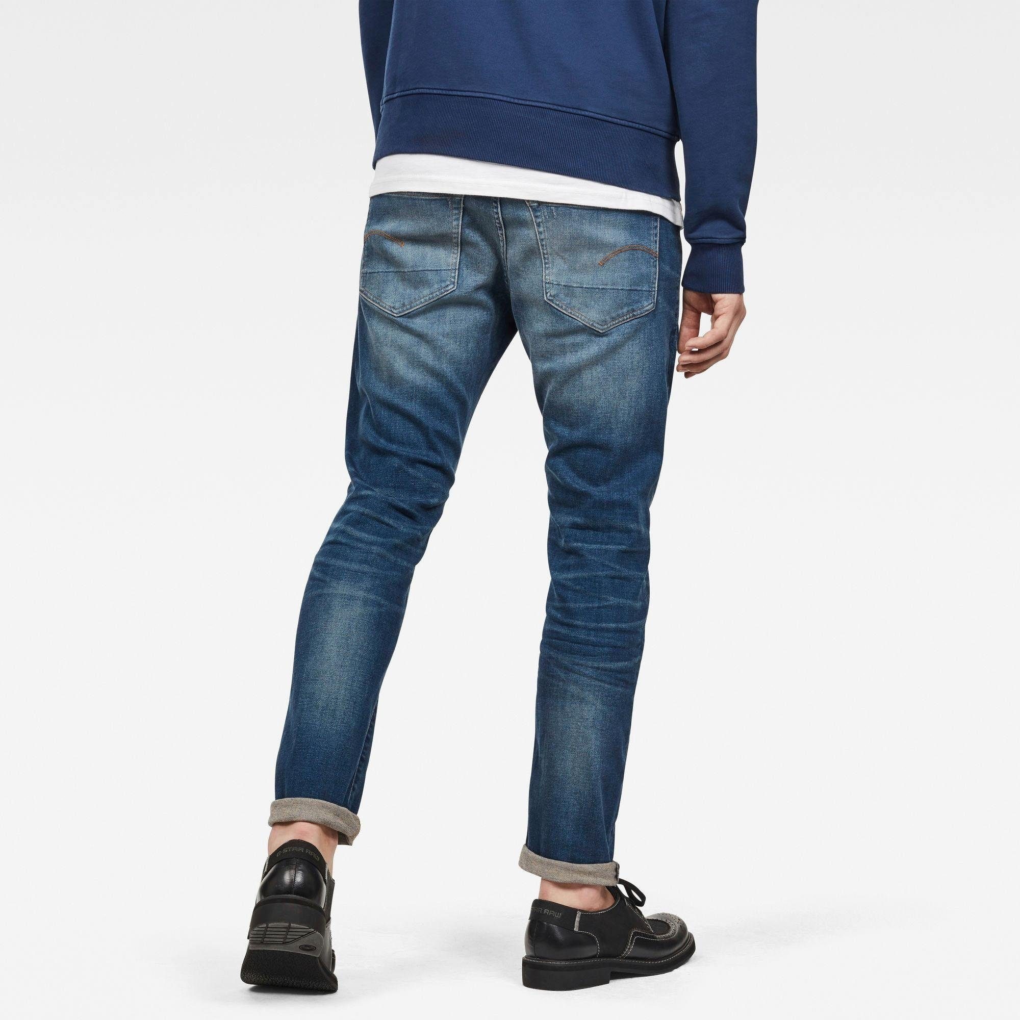 G-Star RAW Slim-fit-Jeans »3301 Slim«, mit toller Waschung und Elasthan