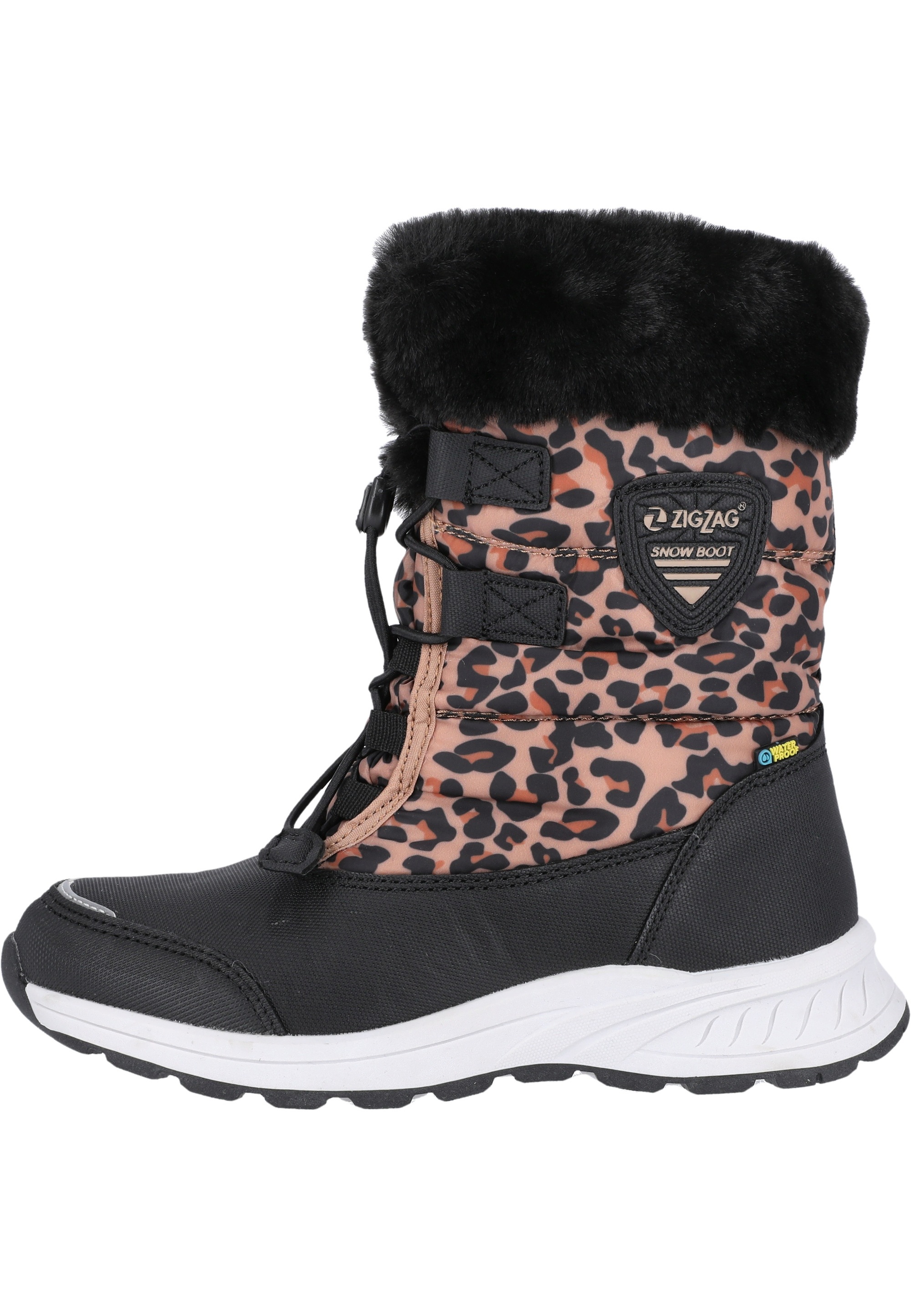 ZIGZAG Stiefel »Wesend«, mit bequemem Kunstfellbesatz und Allwetterprofil