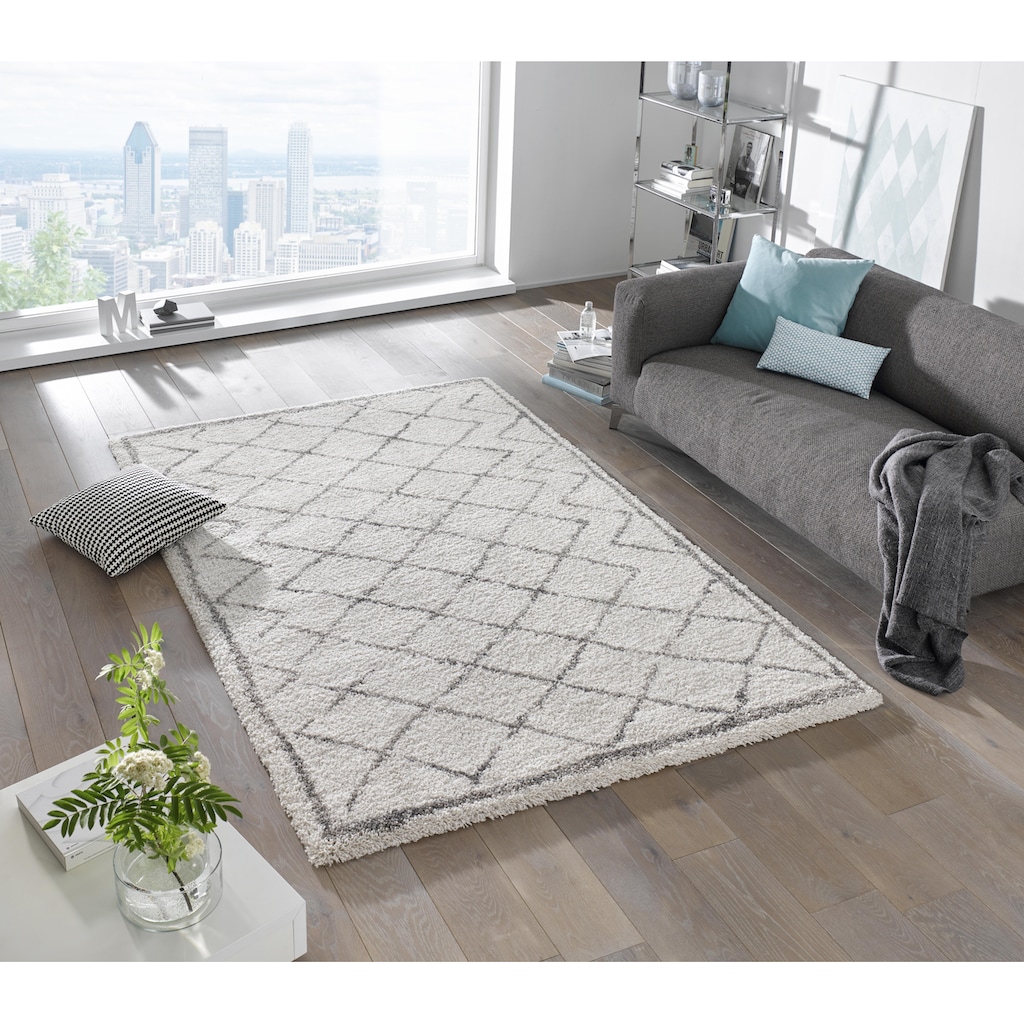 HANSE Home Hochflor-Teppich »Loft«, rechteckig