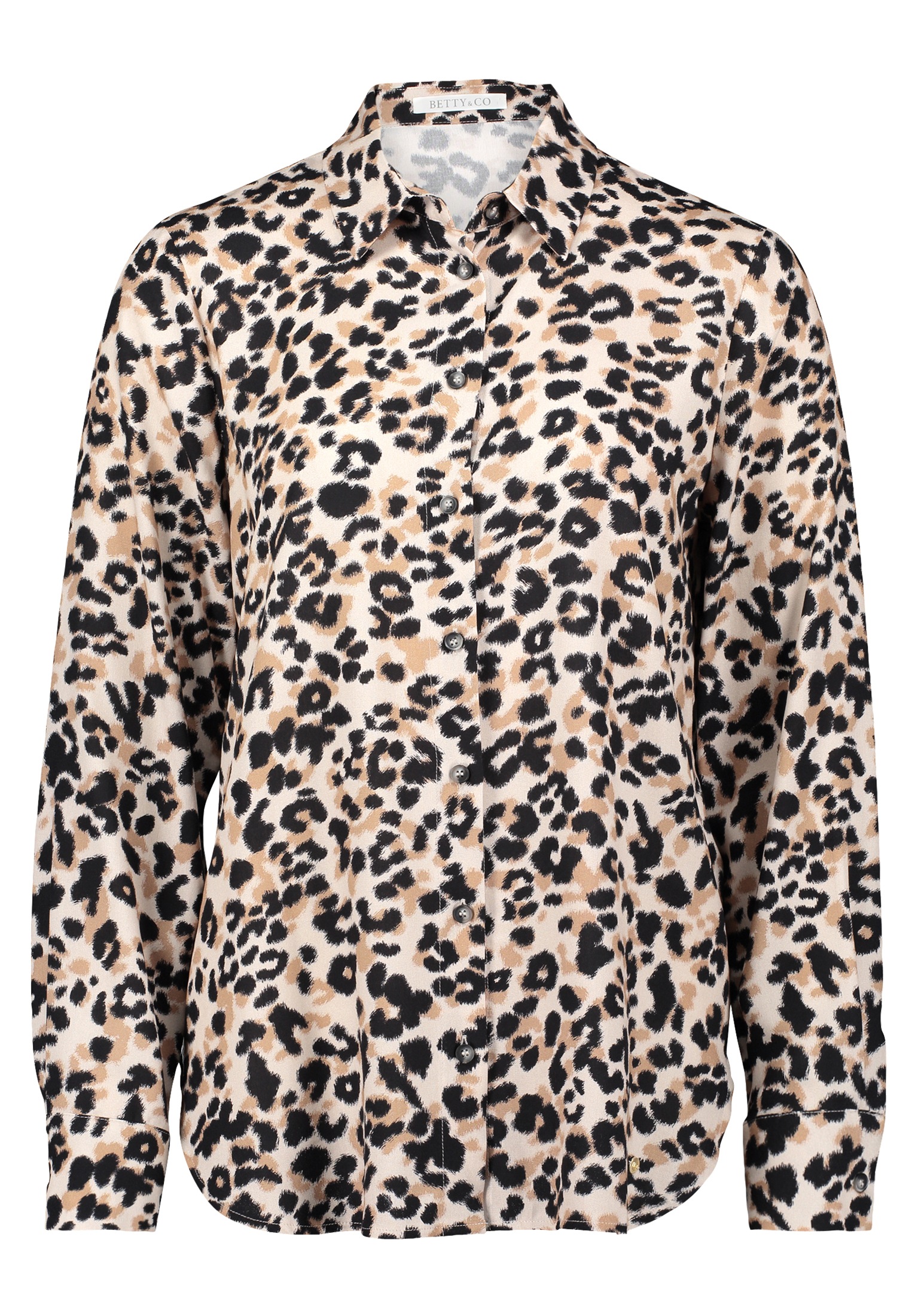 Betty&Co Hemdbluse "Damen Hemdbluse mit Print" günstig online kaufen