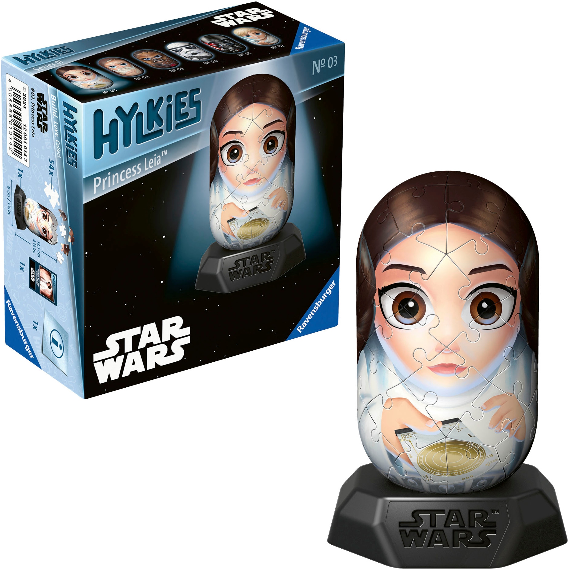 3D-Puzzle »Star Wars Hylkies Sammelfigur #03 Princess Leia«, Made in Europe; FSC® -...