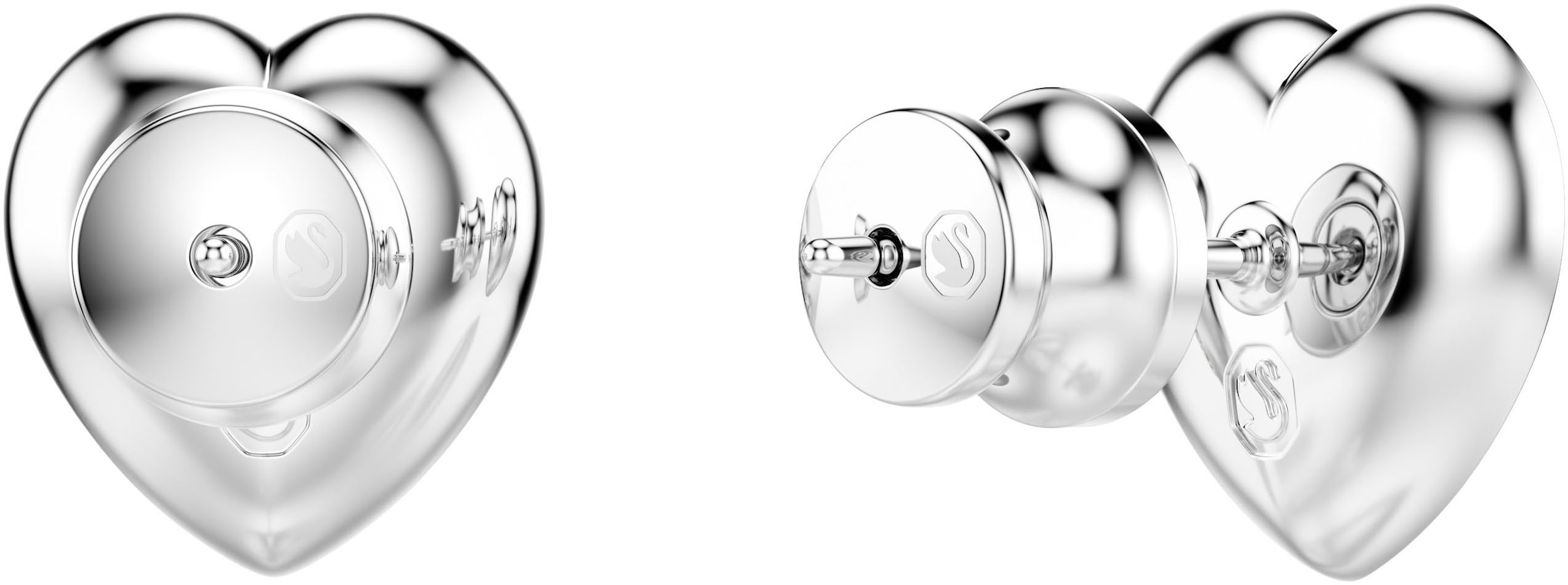 Swarovski Paar Ohrstecker »Schmuck Geschenk Ariana Grande Ohrringe Herz, 5720859«, mit Swarovski® Kristall