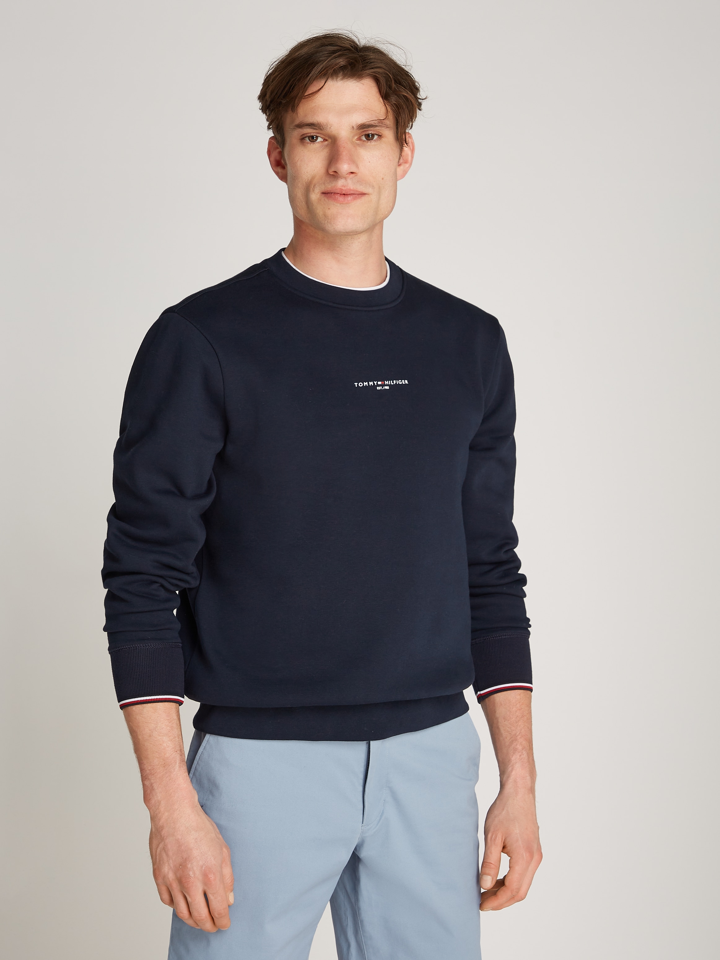 Tommy Hilfiger Sweatshirt "SMALL TOMMY LOGO CREWNECK" günstig online kaufen