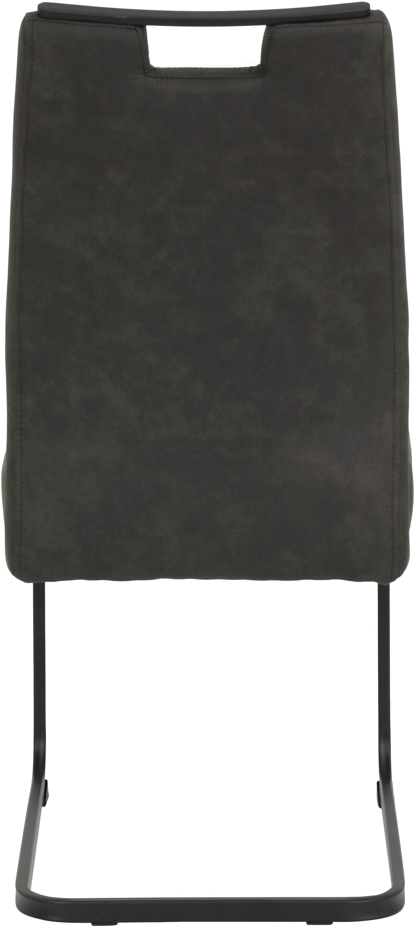 HELA Freischwinger »KERSTIN«, (Set), 2 St., Microfaser VINTAGE-Polyester, Freischwinger, XL Sitzbreite, Griff, Vintage Optik, 140kg belastbar