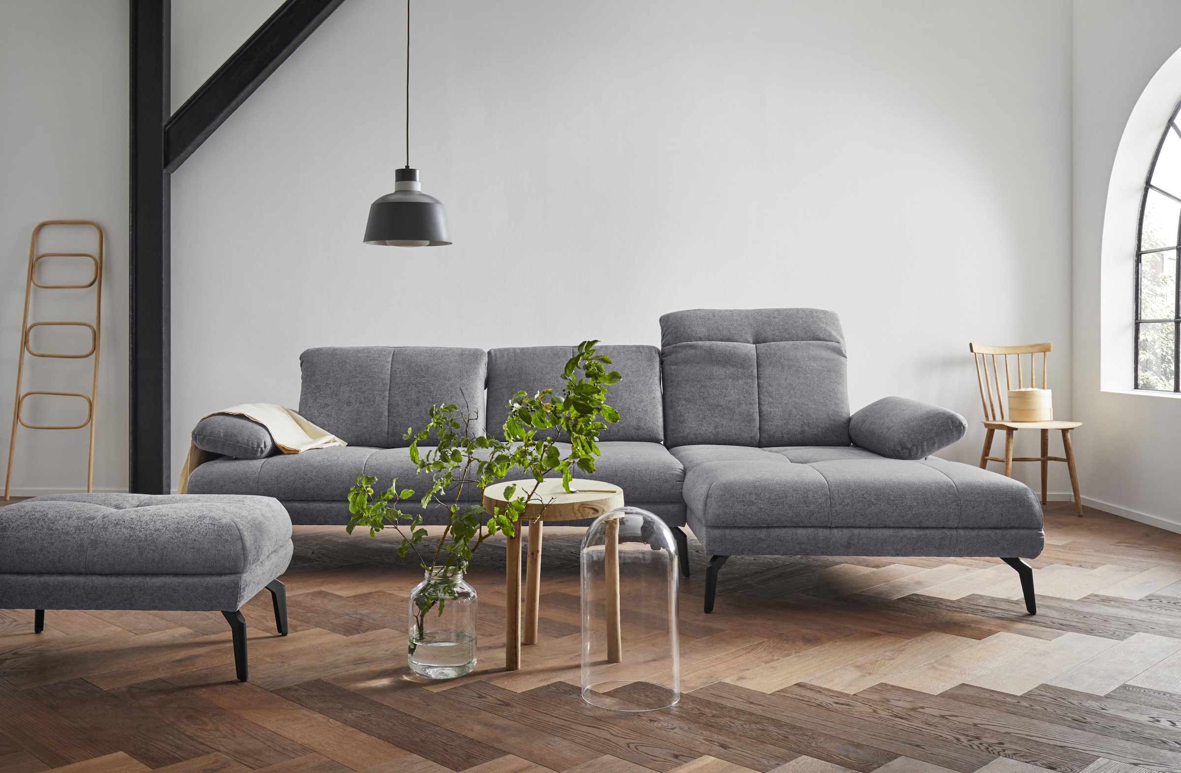 andas Hocker »Stenlille«, in 3 Bezugsarten, Design by Morten Georgsen