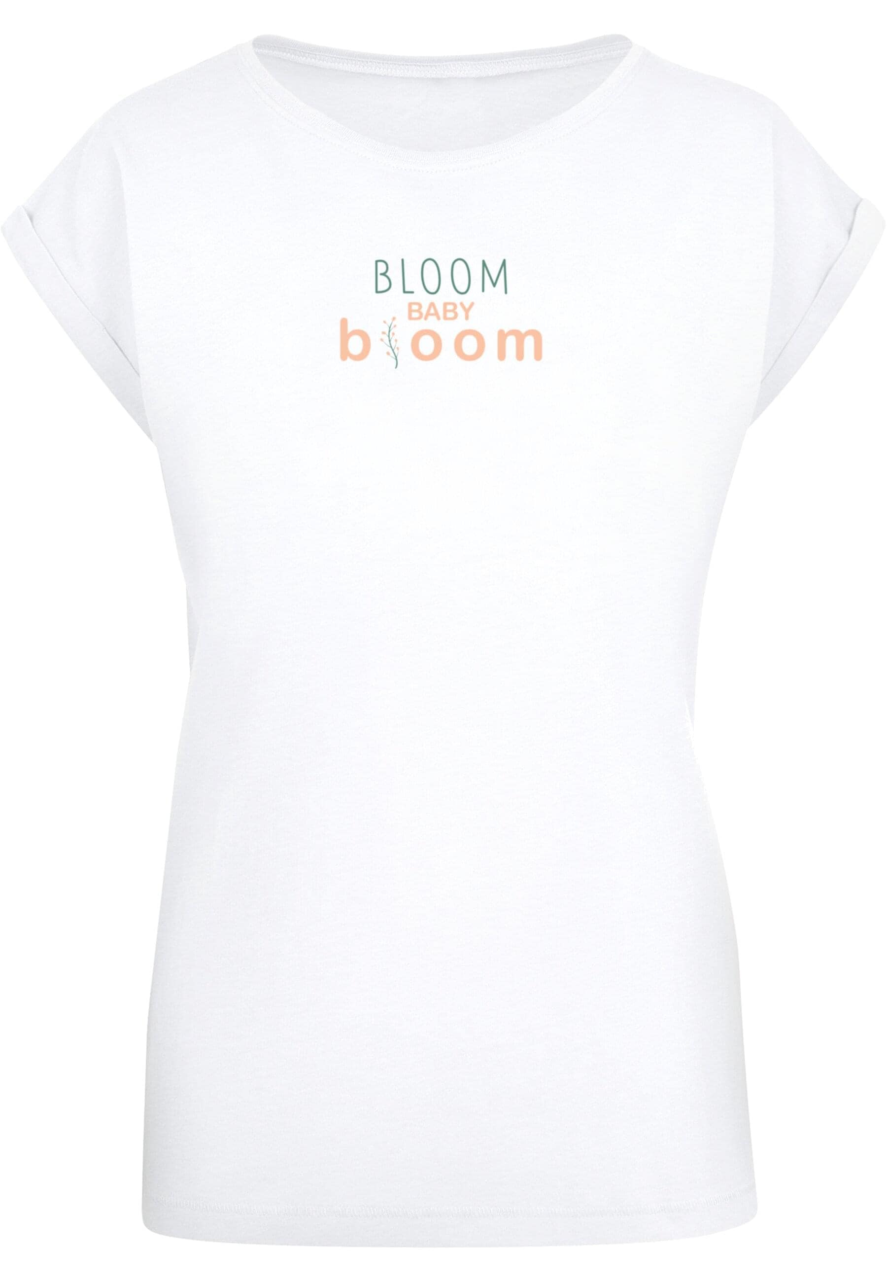 Merchcode T-Shirt "Merchcode Damen Ladies Spring - Bloom baby T-Shirt" günstig online kaufen