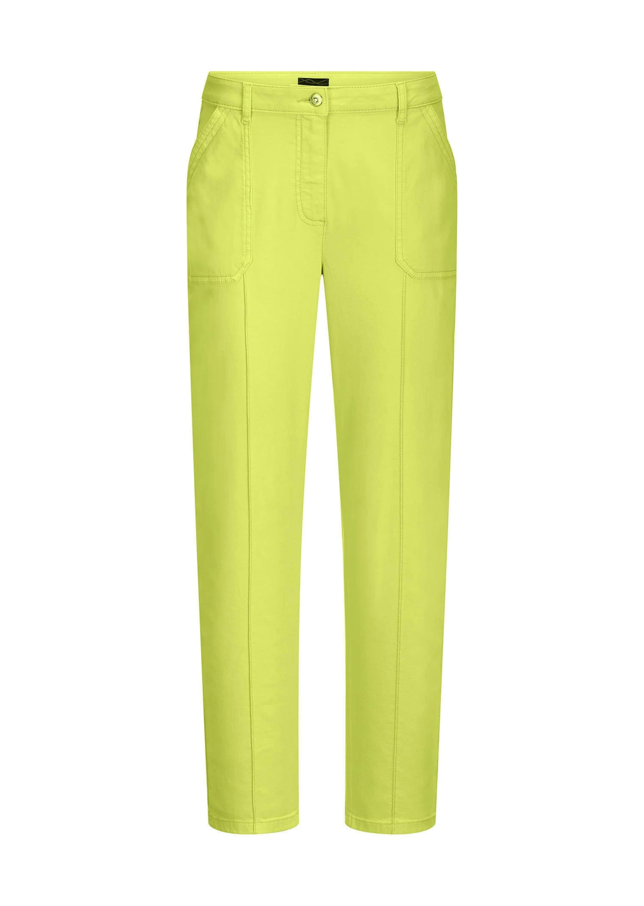 GOLDNER Stoffhose "Stoffhose mit Ziersteppung" Ziersteppung an der Tasche