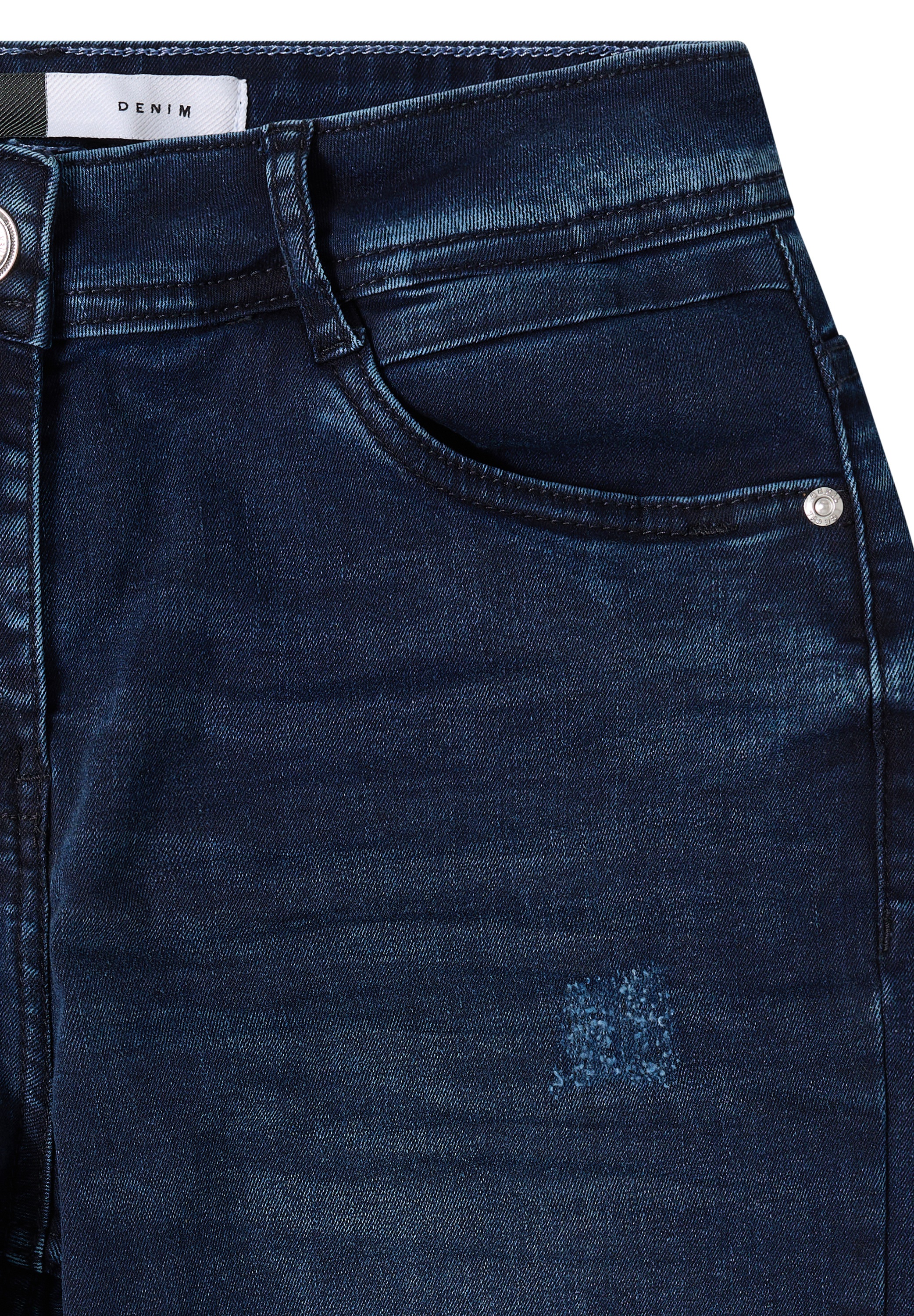 Cecil Toronto Slim Fit Jeans Blue Black Size 36 Length 30 2