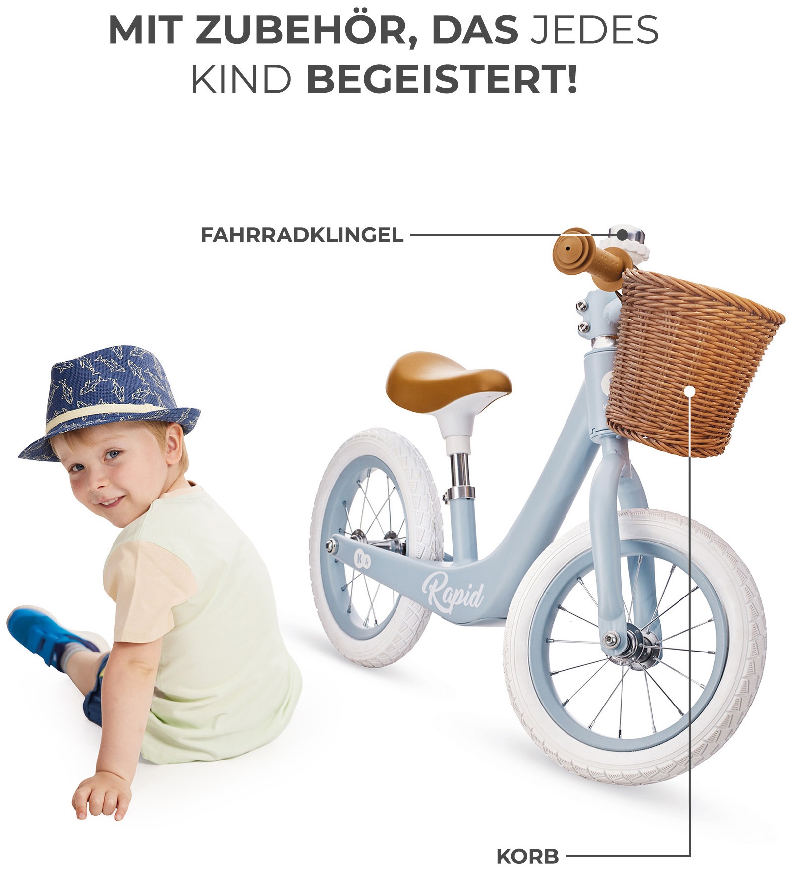 Kinderkraft Laufrad »RAPID 2«