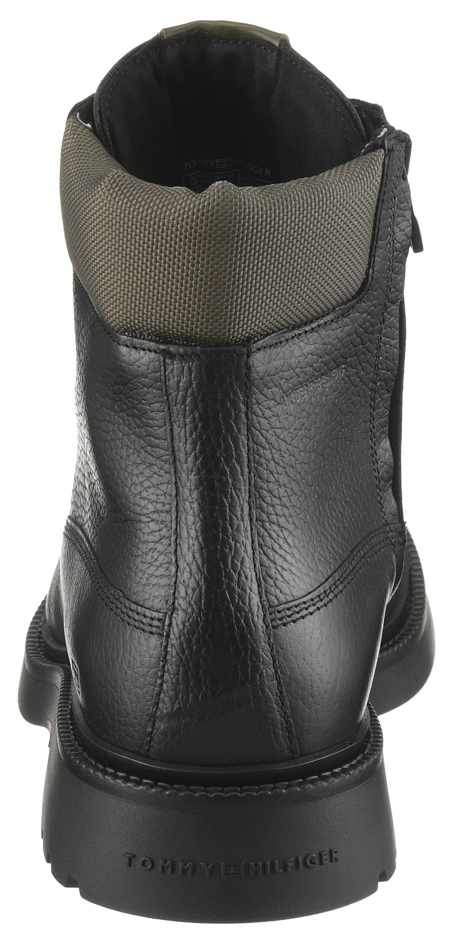 Thumbnail - Tommy Hilfiger Schnürboots "HILFIGER COMFORT LWT WRM MX BOOT", Herbstboots, Schnürstiefelette mit Logo-Aufnäher an der S...