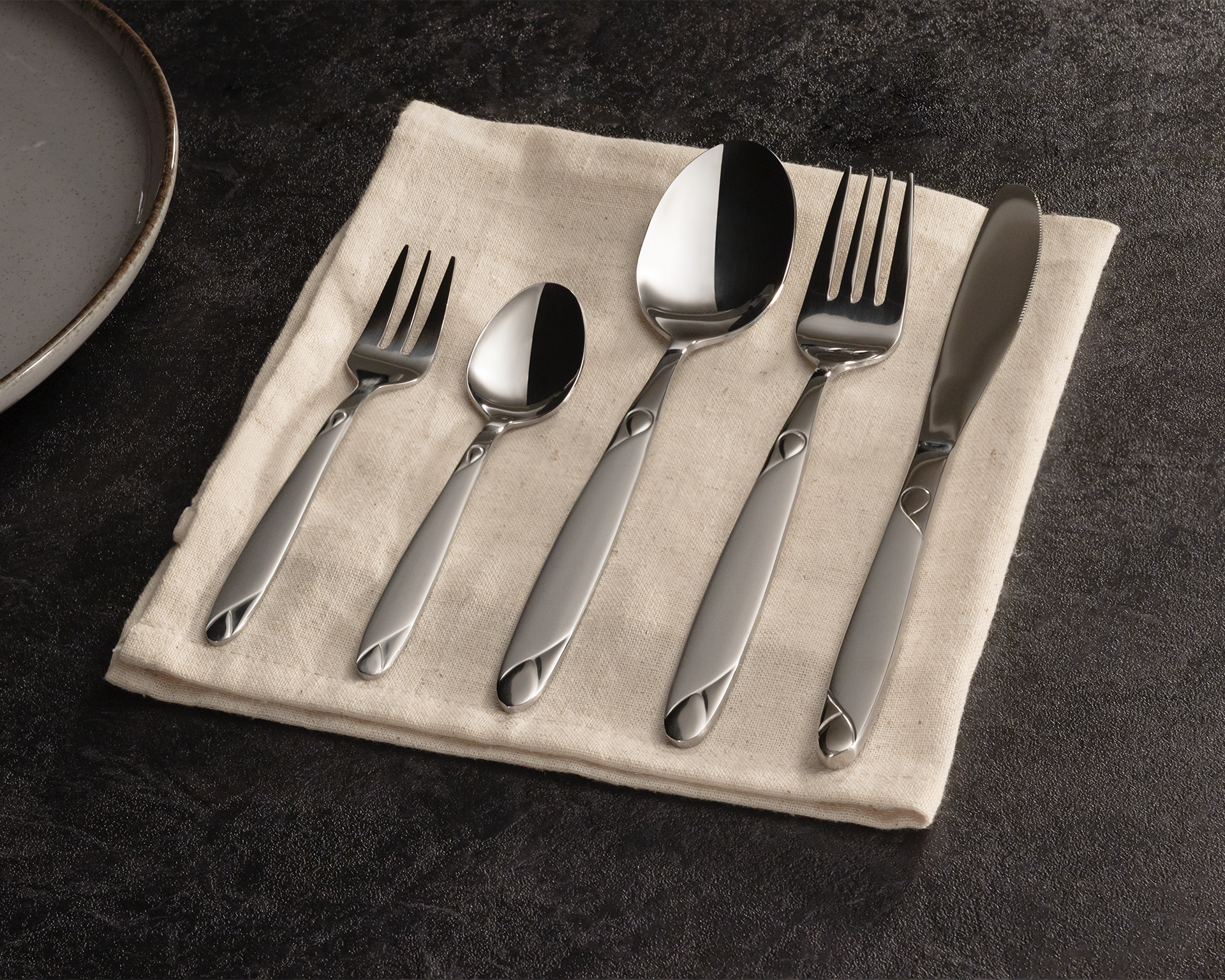 KING Besteck-Set »»Kochmann«« 2,5 mm, Edelstahl 18/0, inkl. Besteck-Etui, für 6 Personen