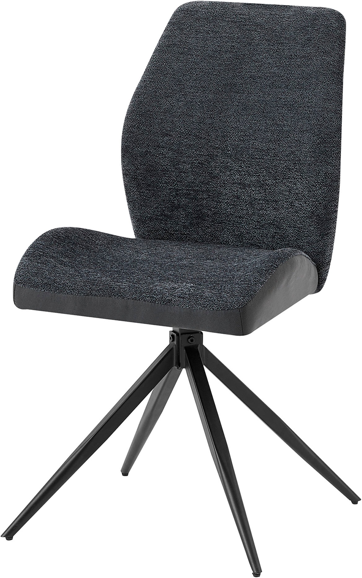 Thumbnail - byLIVING Esszimmerstuhl "Snap 2er-Set" (Set) 2 Stk.mit 360 Grad Drehfunktion, Vintage Mikrofaser und Boucle Stoff