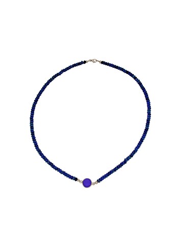 Gemshine Collier »Choker blauer Saphir und Lapis Lazuli«, Made in Germany kaufen